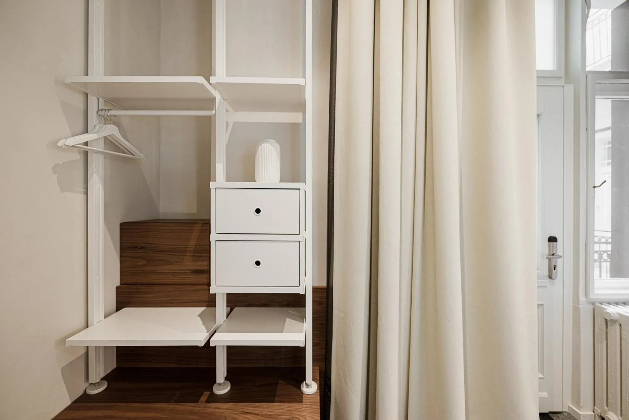 wardrobe in TG Hotel Apartments Budapest