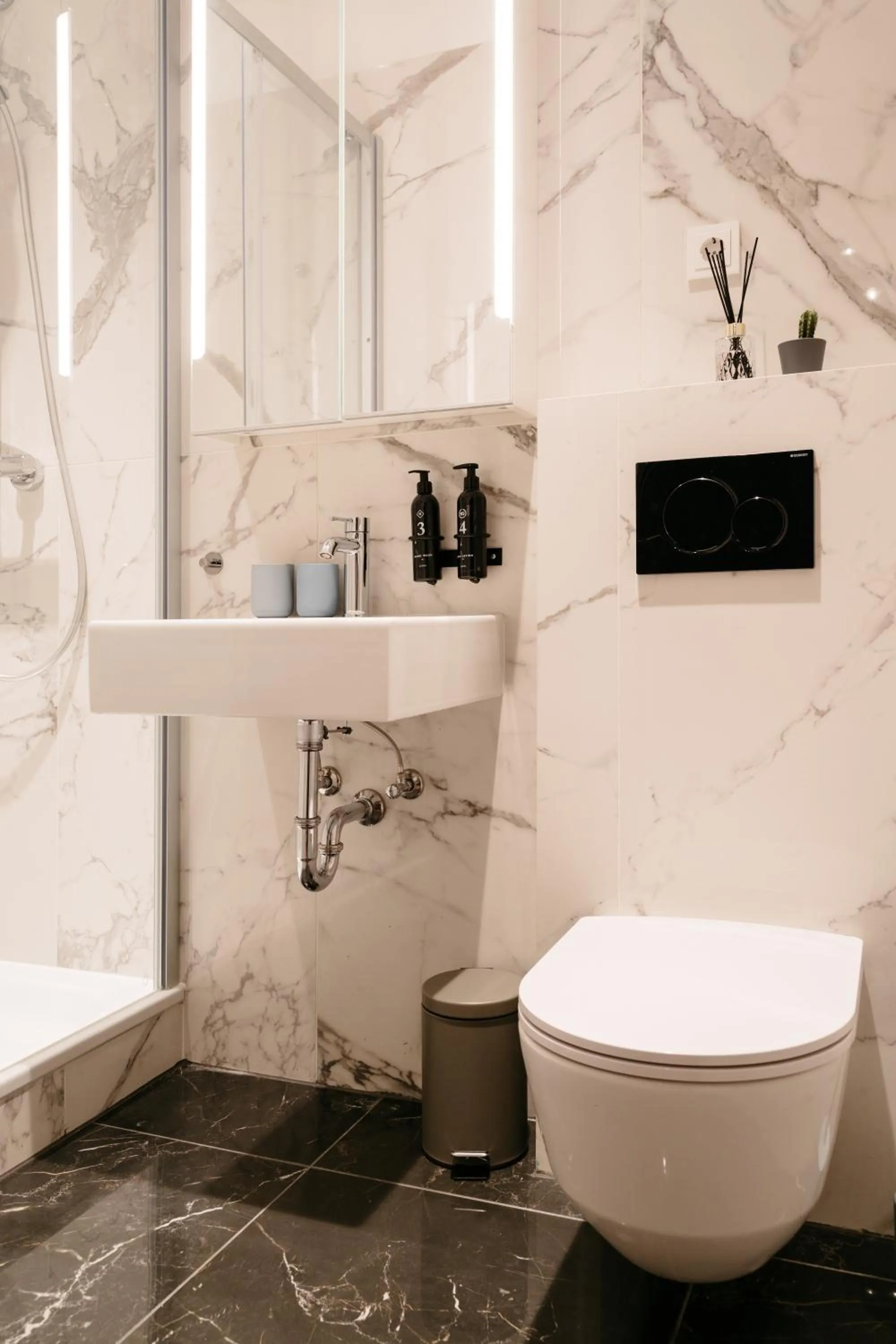 Bathroom in TG Hotel Apartments Budapest