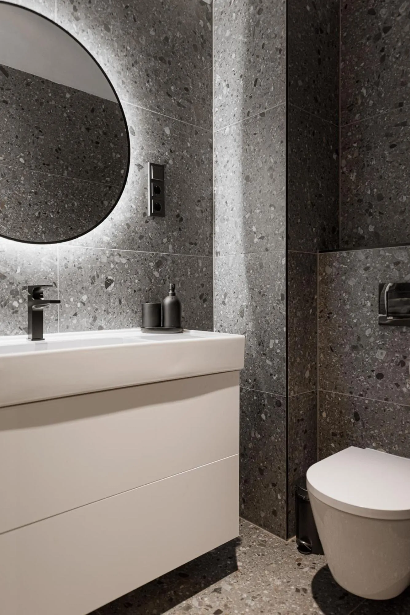 Bathroom in TG Hotel Apartments Budapest