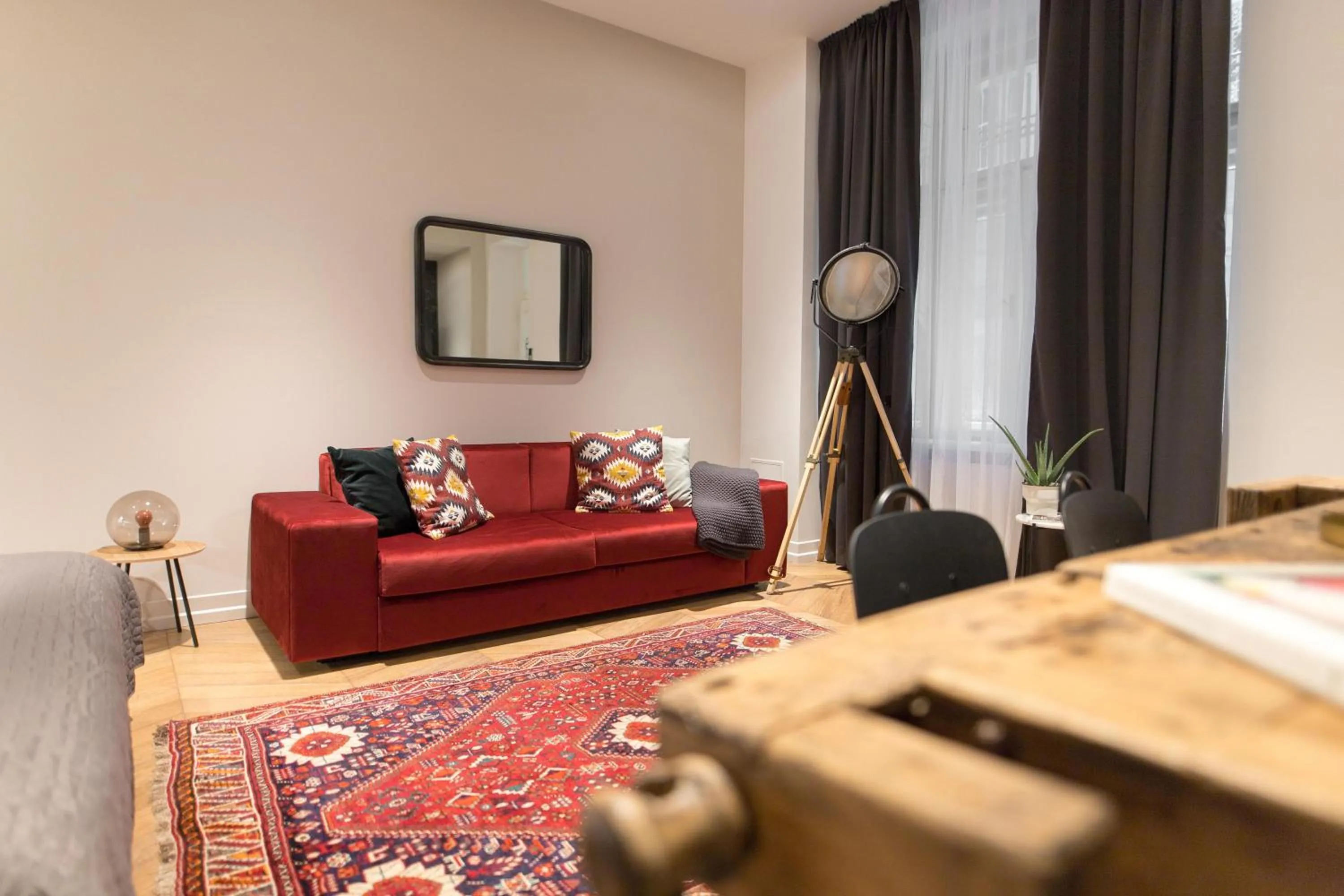 Living room in TG Hotel Apartments Budapest