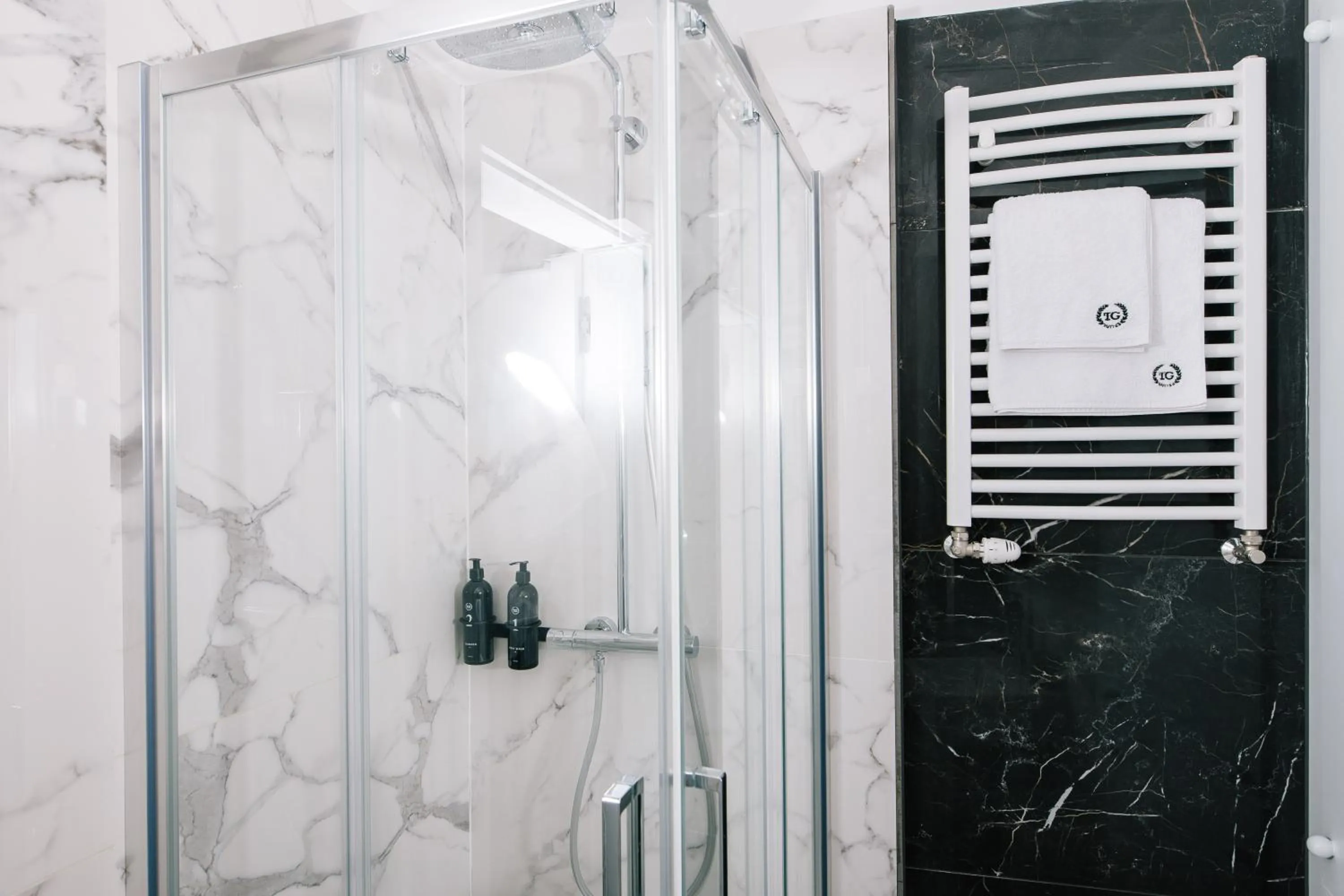 Bathroom in TG Hotel Apartments Budapest