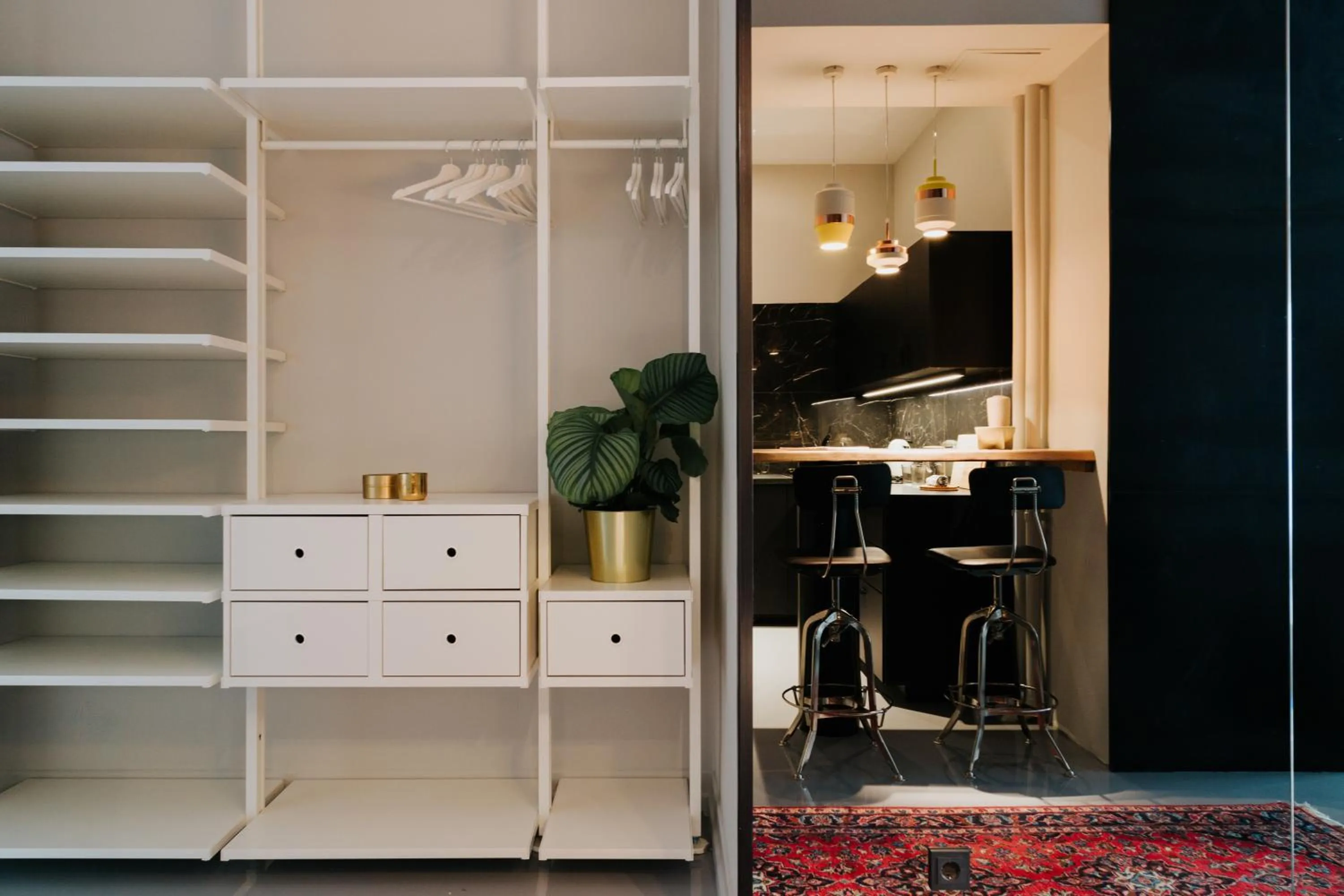 Kitchen or kitchenette in TG Hotel Apartments Budapest