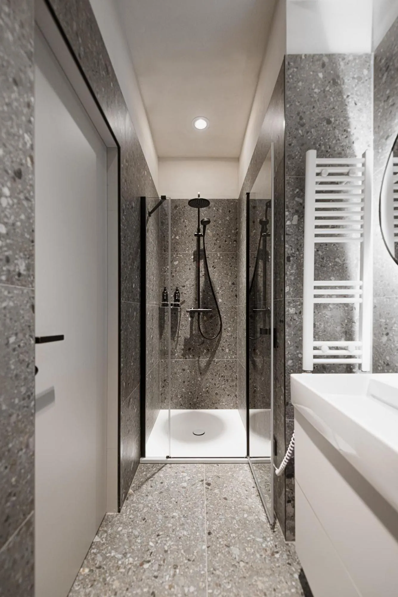 Bathroom in TG Hotel Apartments Budapest