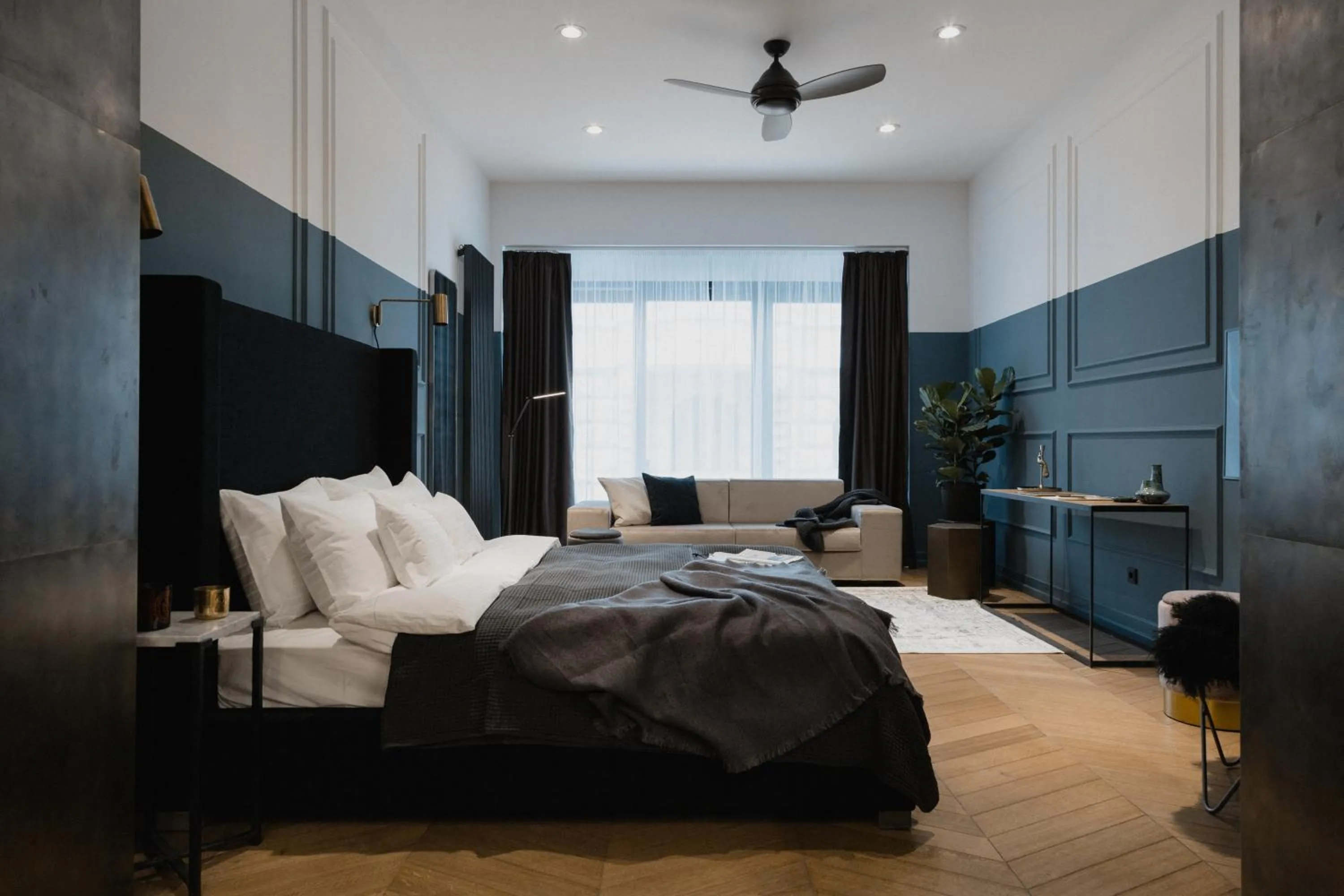 Bed in TG Hotel Apartments Budapest