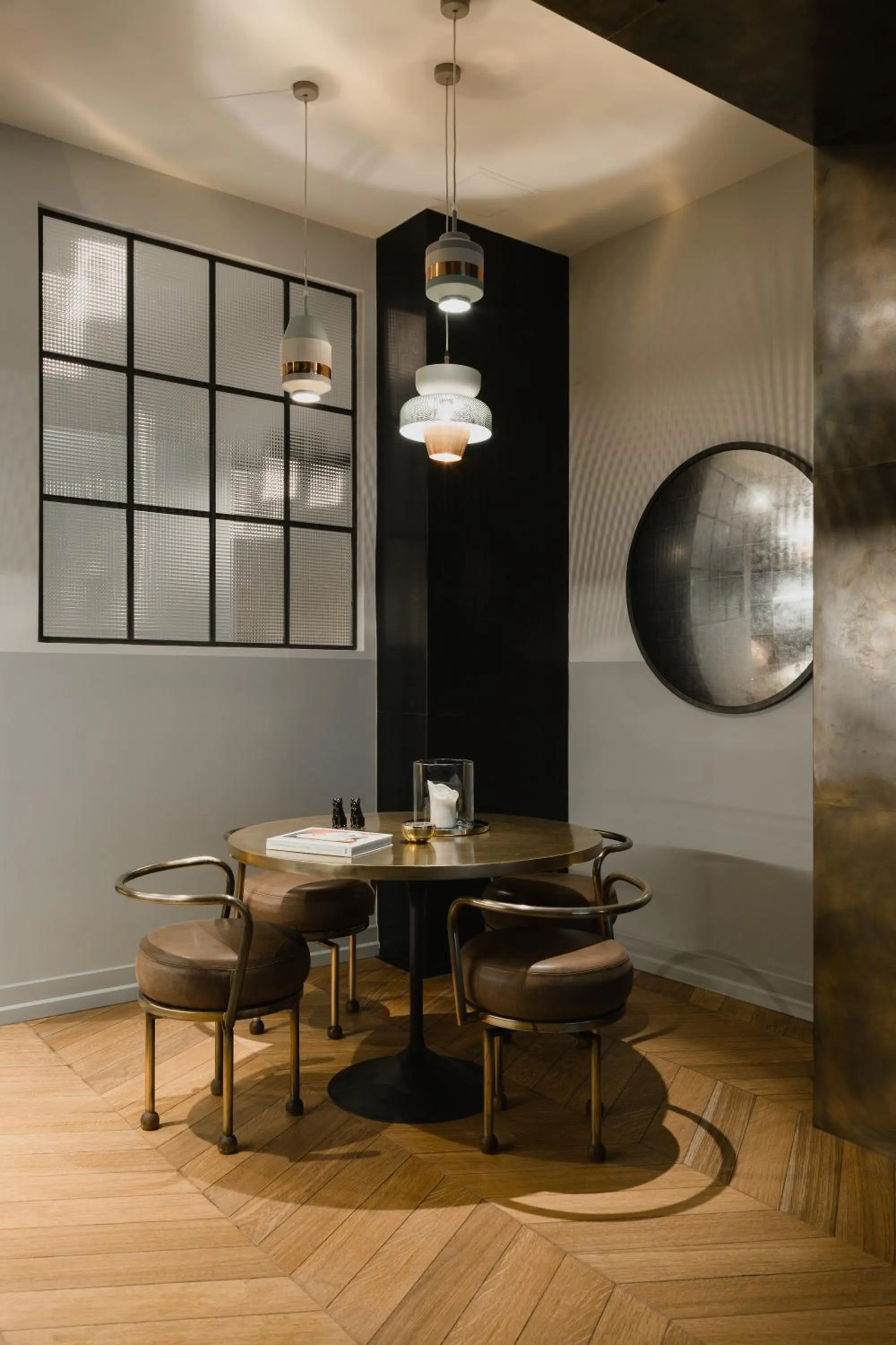 Seating area in TG Hotel Apartments Budapest