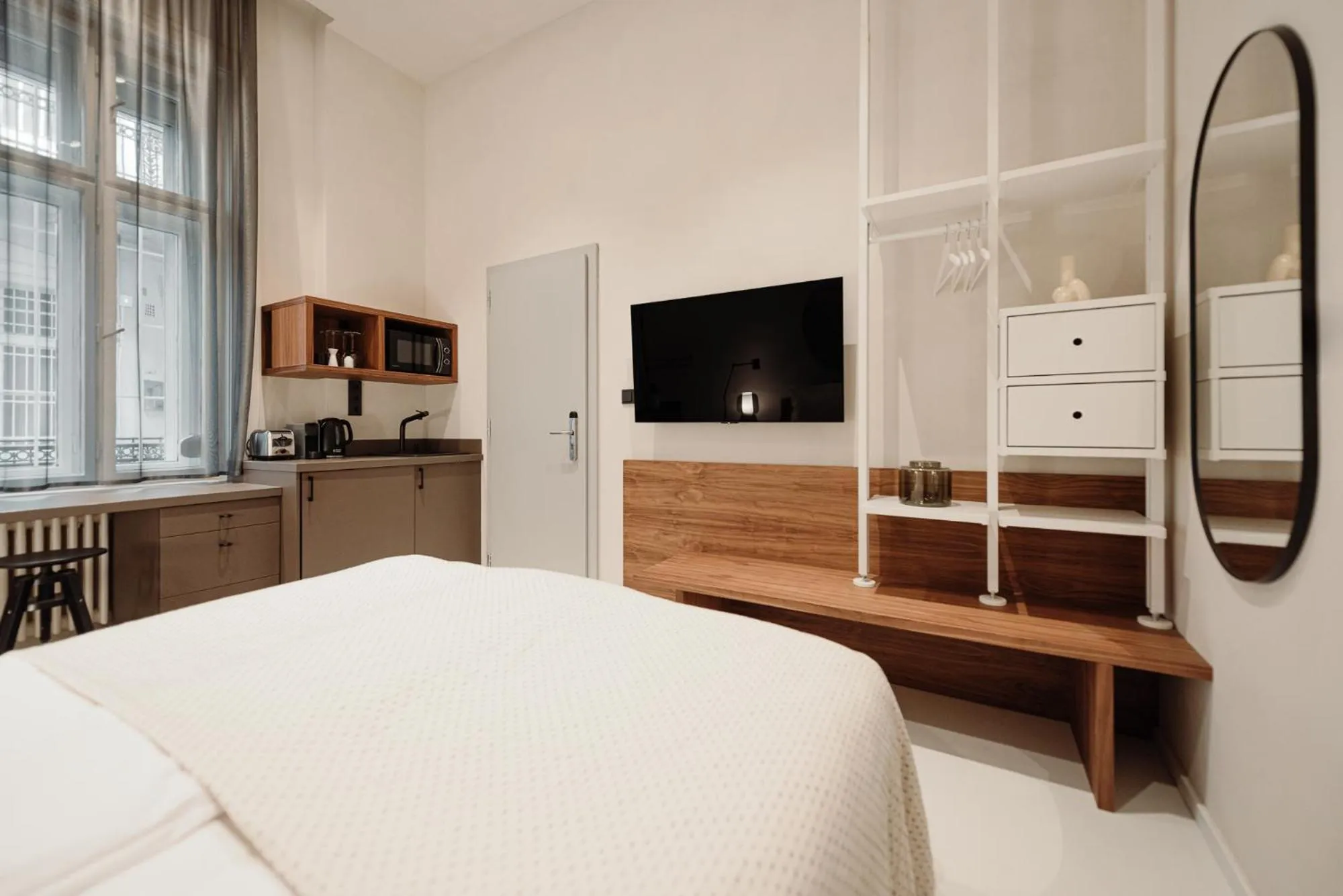 Photo of the whole room, Bed in TG Hotel Apartments Budapest