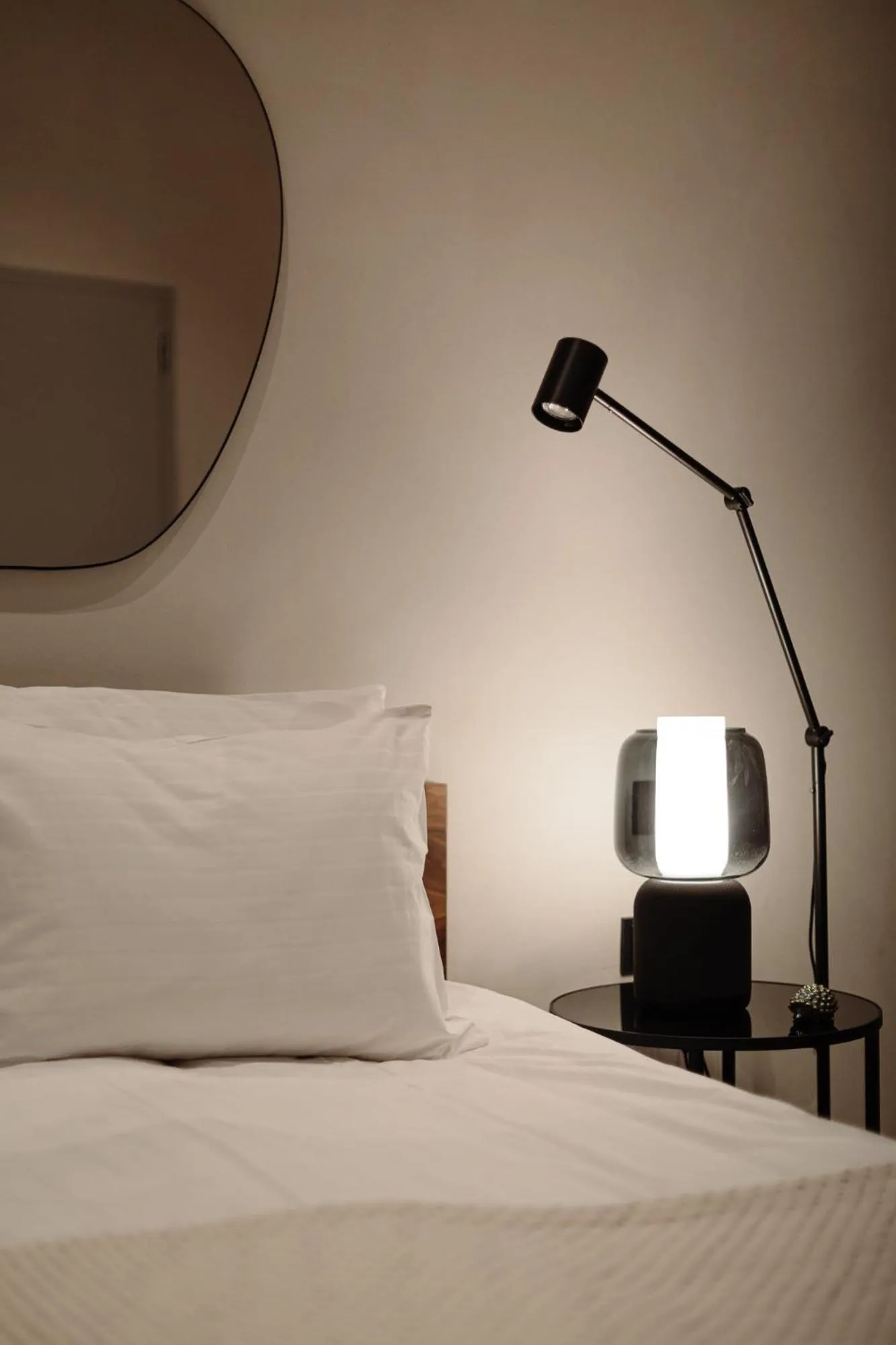 Bed in TG Hotel Apartments Budapest