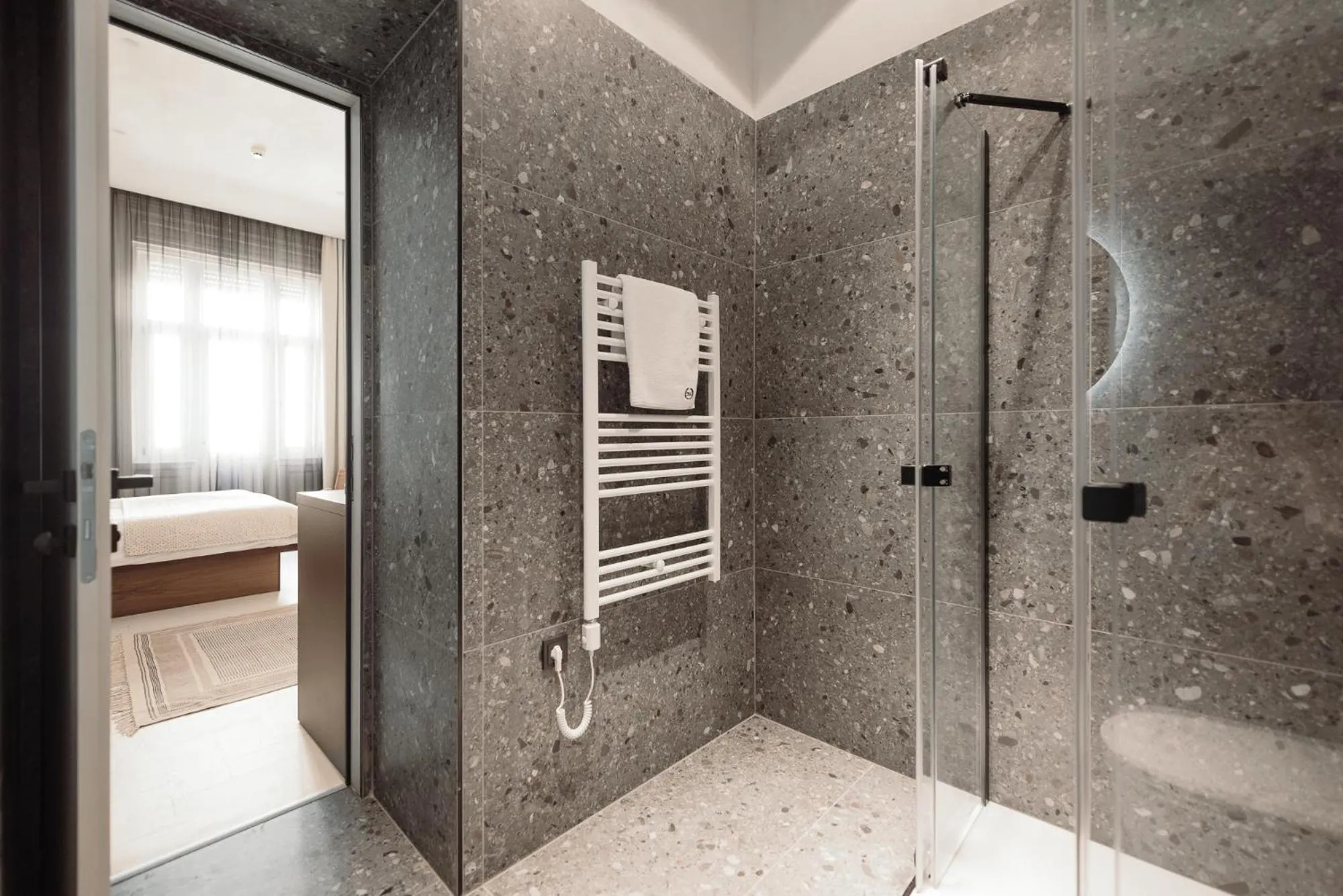 Bathroom in TG Hotel Apartments Budapest