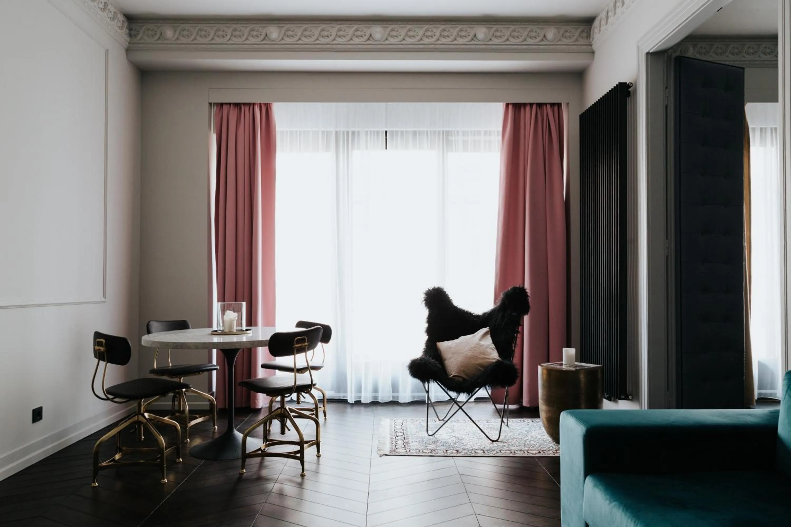 Living room in TG Hotel Apartments Budapest
