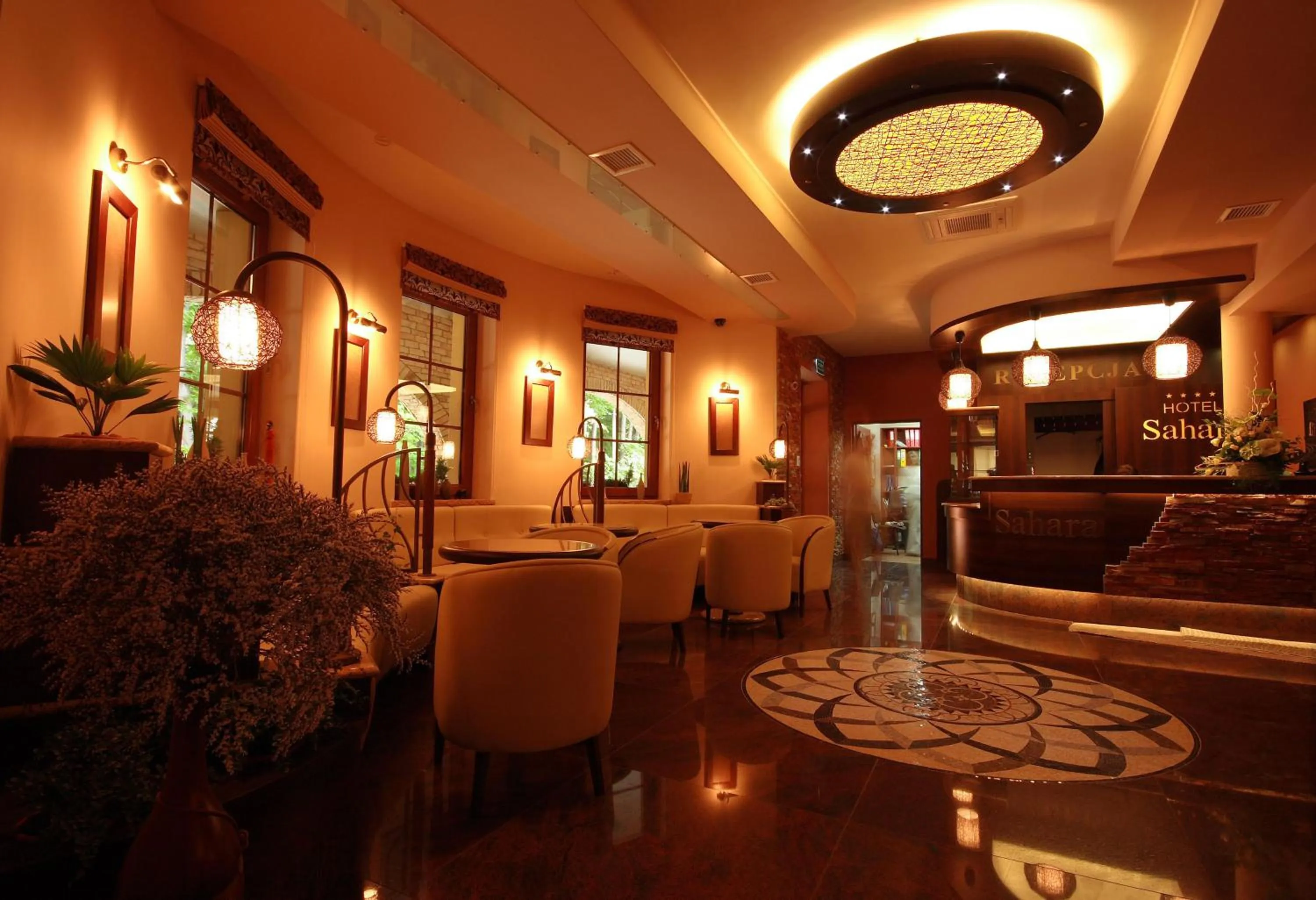 Lobby or reception in Hotel Sahara