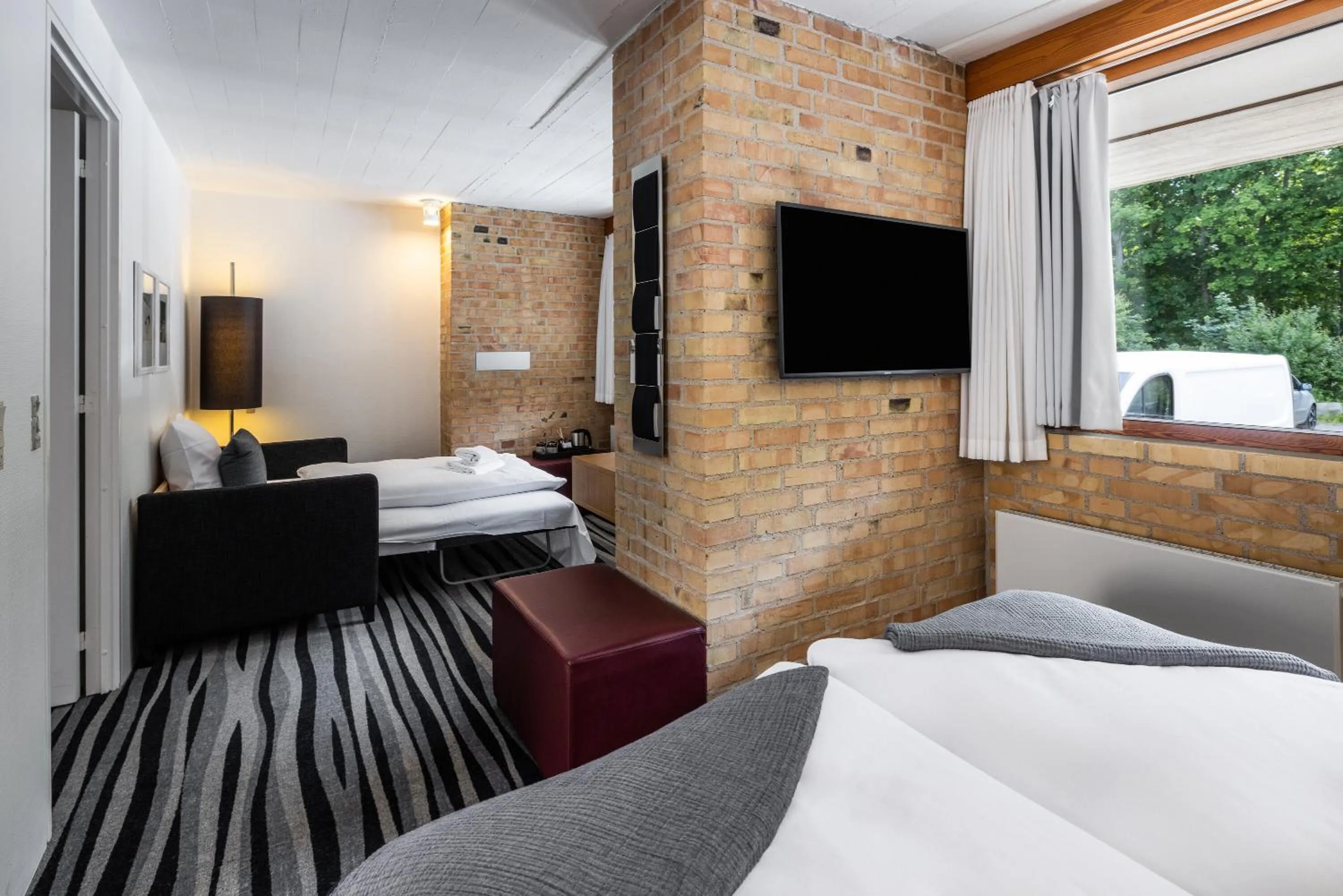 Bedroom, Bed in Comwell Klarskovgaard