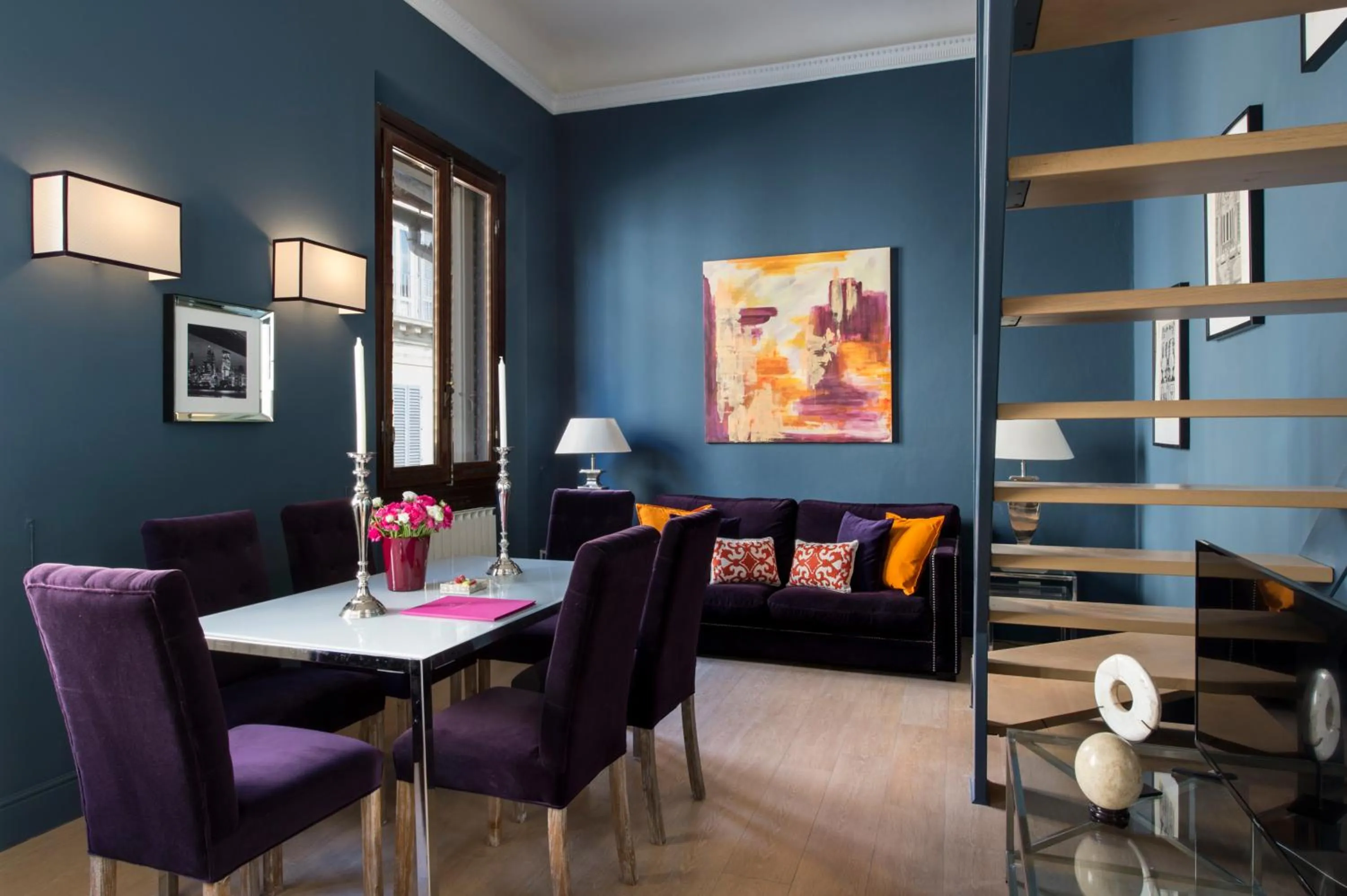 Dining area in Palazzo Branchi