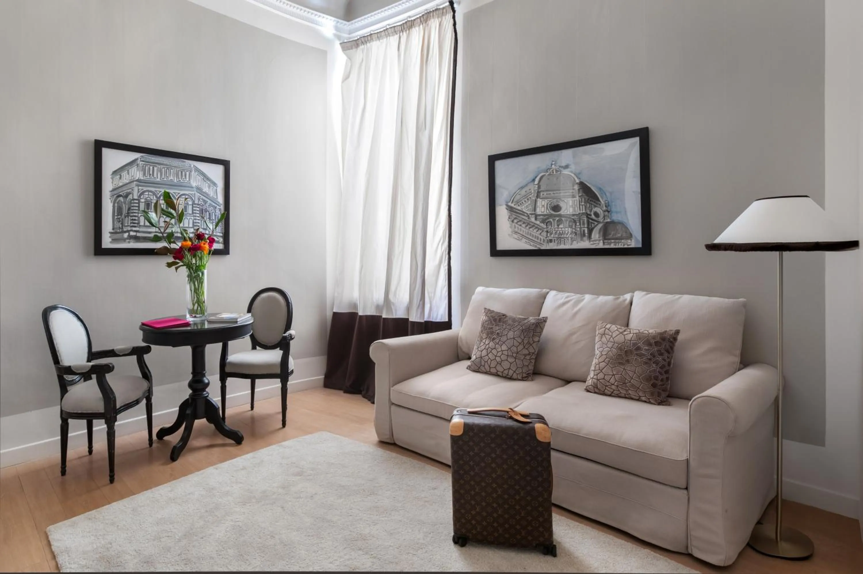 Living room in Palazzo Branchi