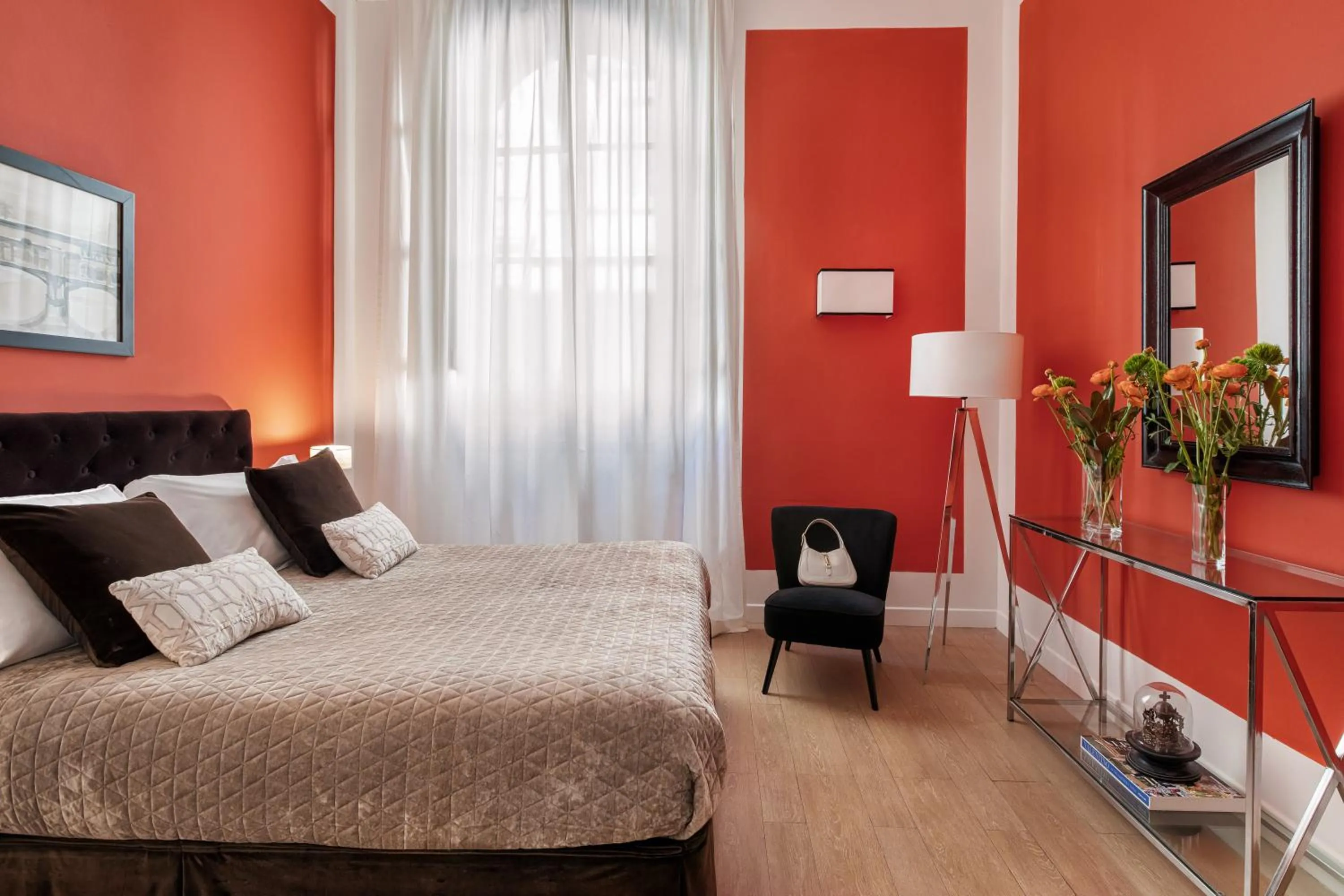 Bedroom, Bed in Palazzo Branchi