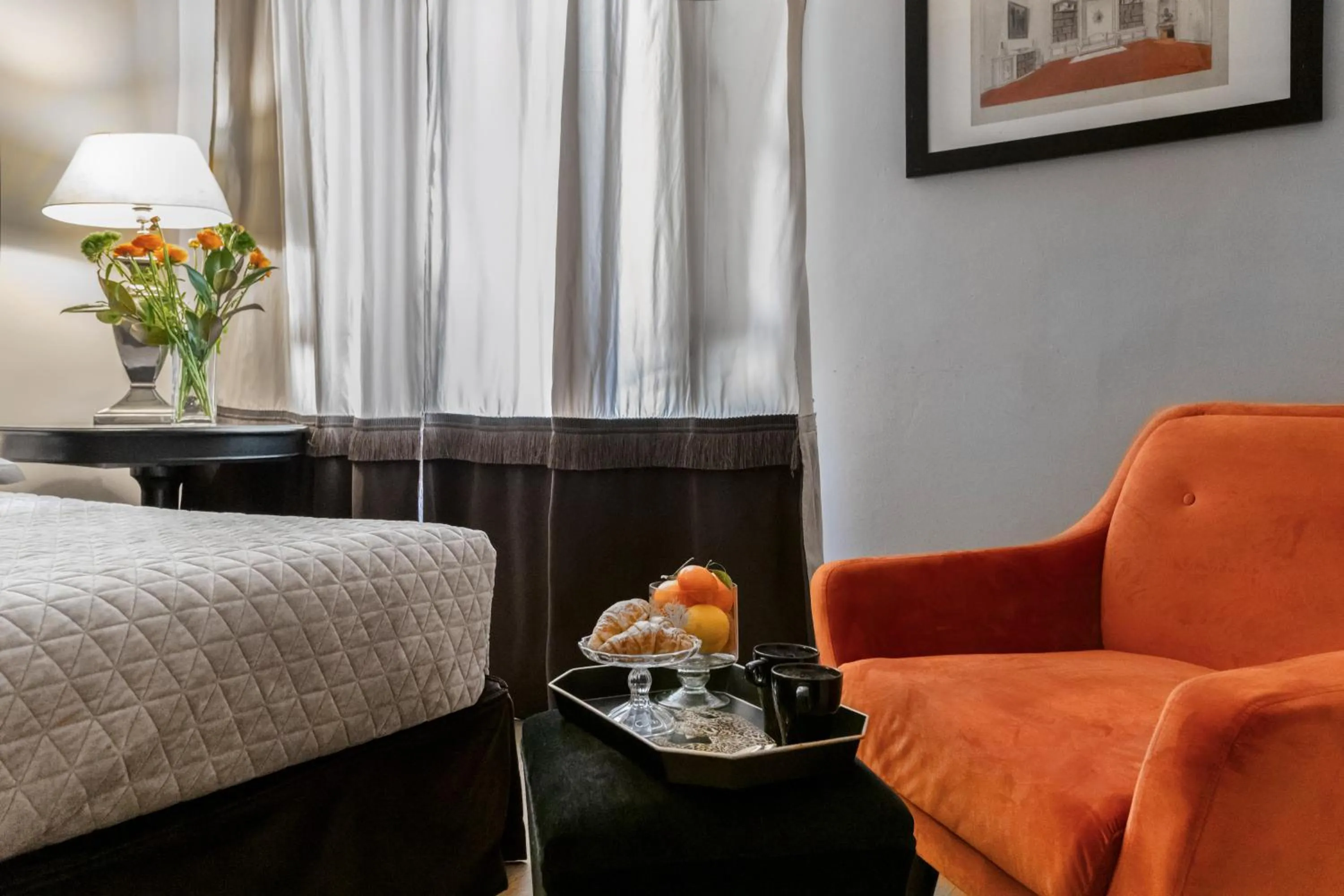 Bedroom, Bed in Palazzo Branchi