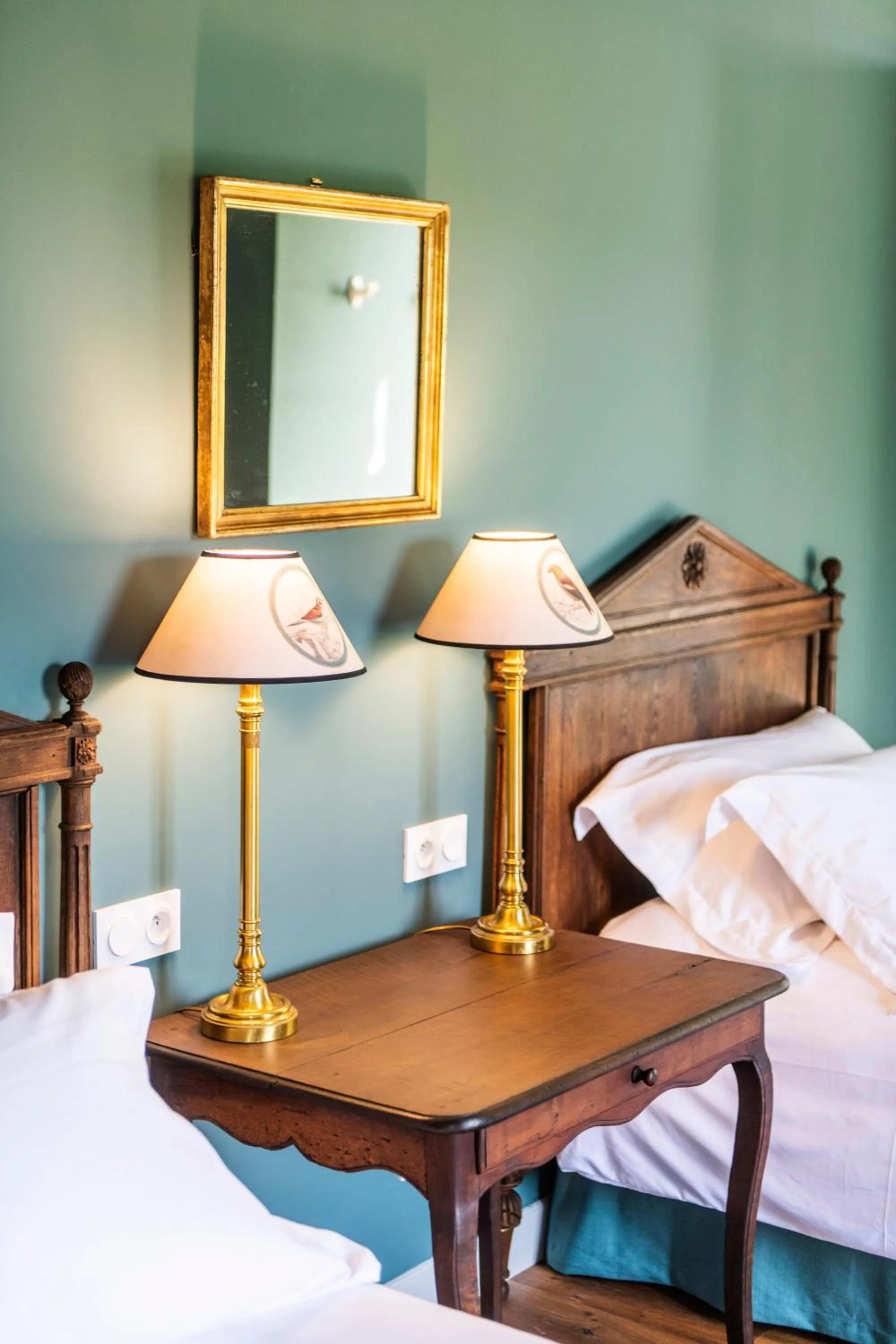 Bed in Château Sigalas Rabaud