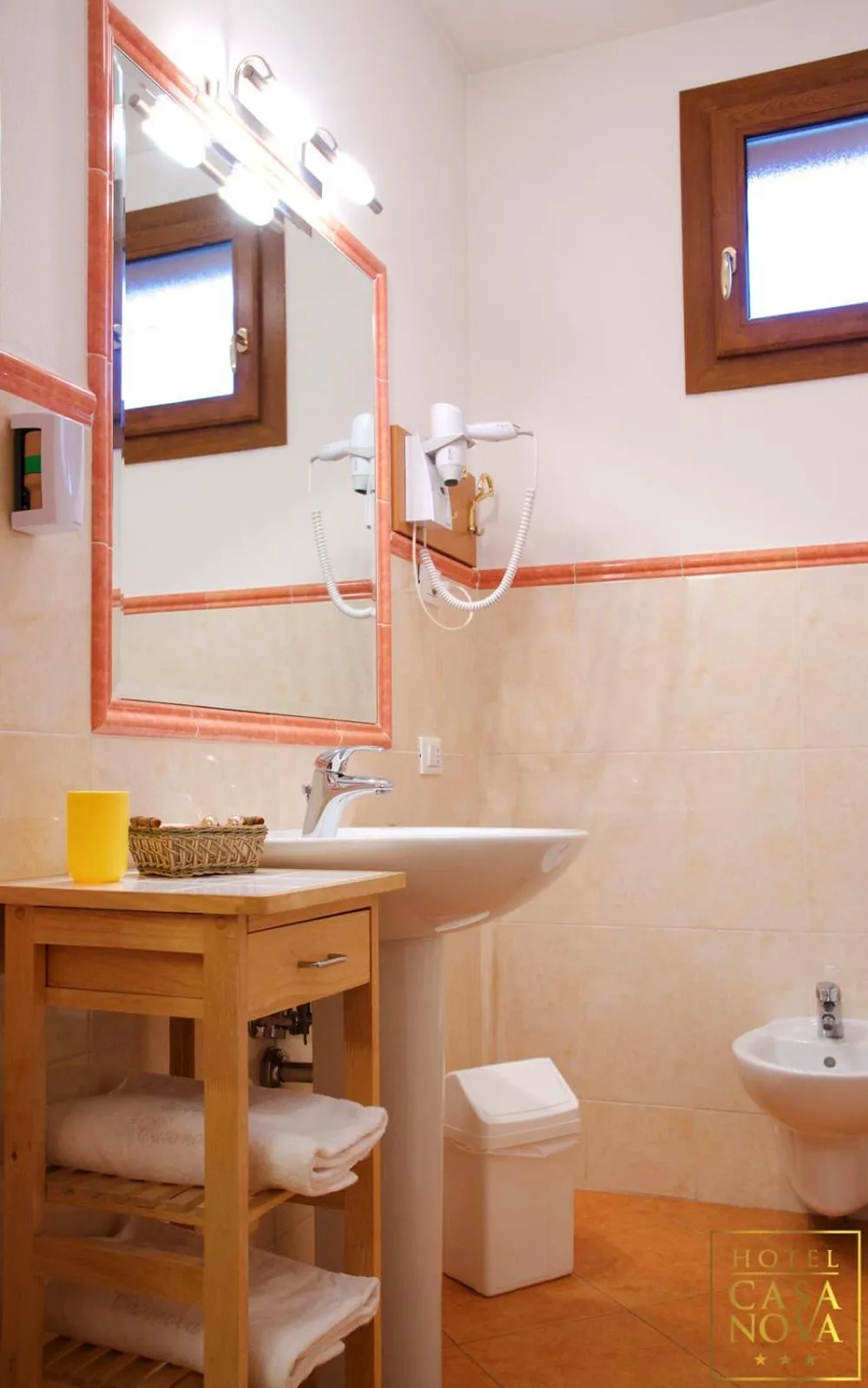 Bathroom in Hotel Casanova