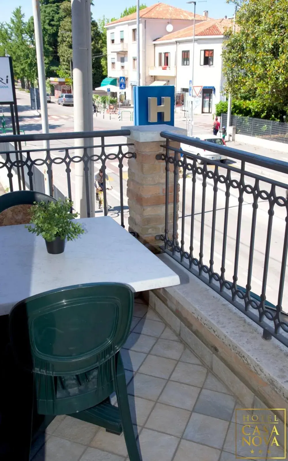 Balcony/Terrace in Hotel Casanova