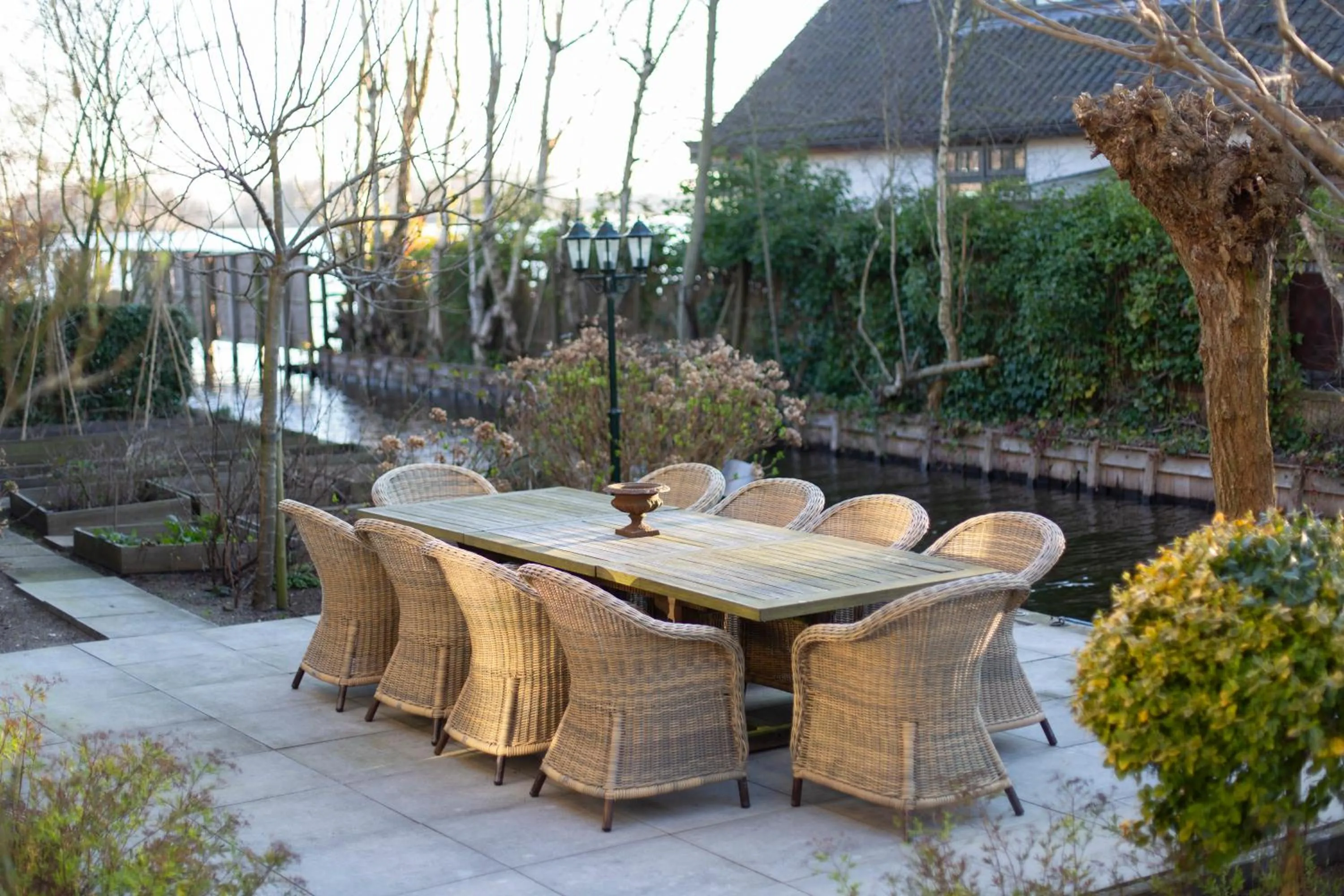 Garden in Restaurant-Hotel de Watergeus