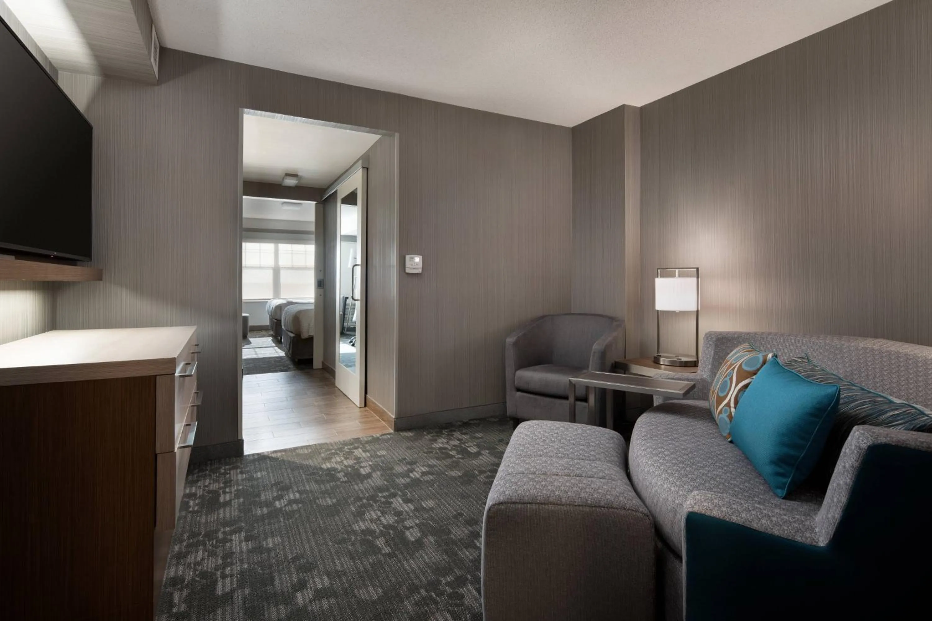 Living room in Courtyard Denver Airport at Gateway Park