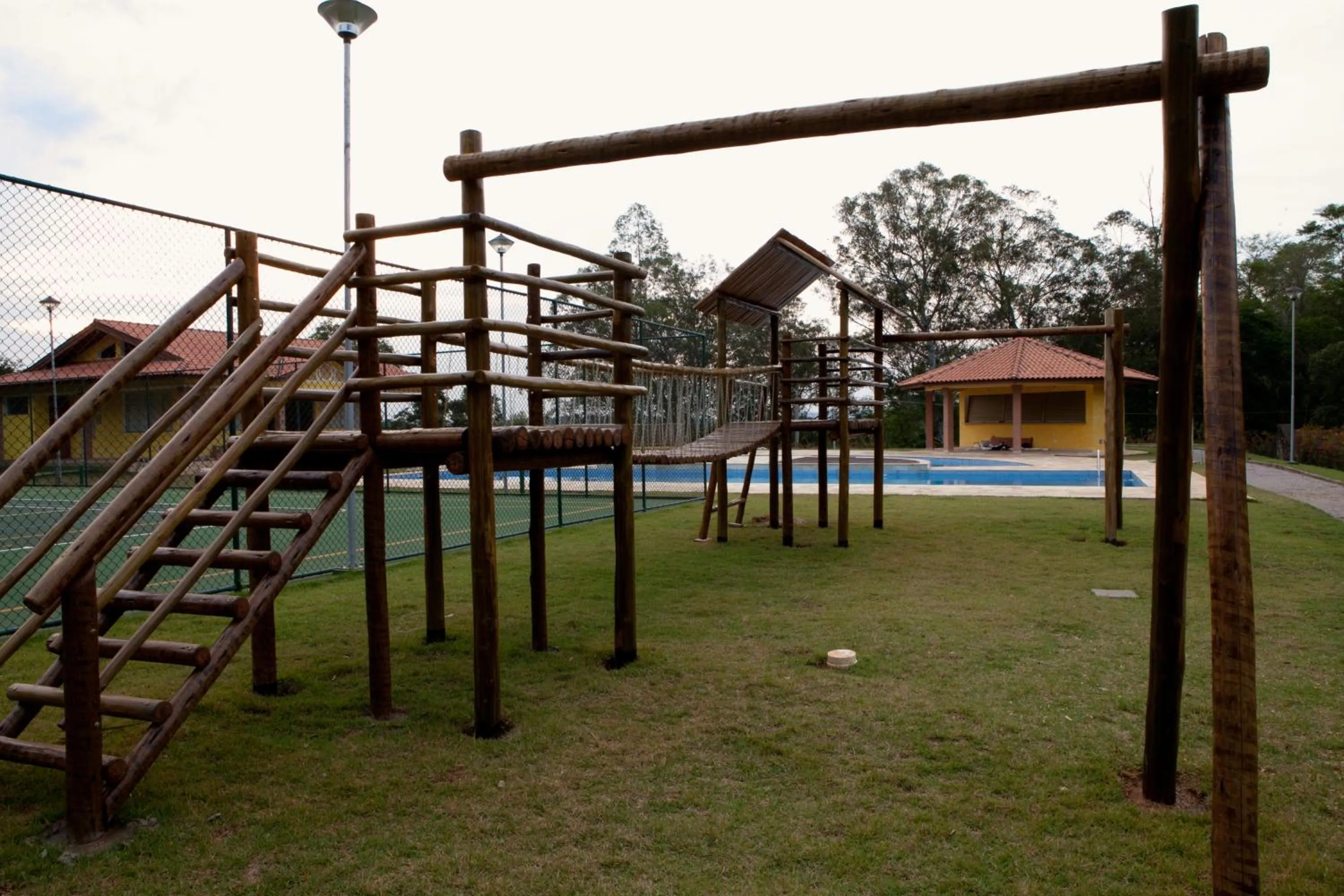 Children play ground in Refugio do Saci Hotel