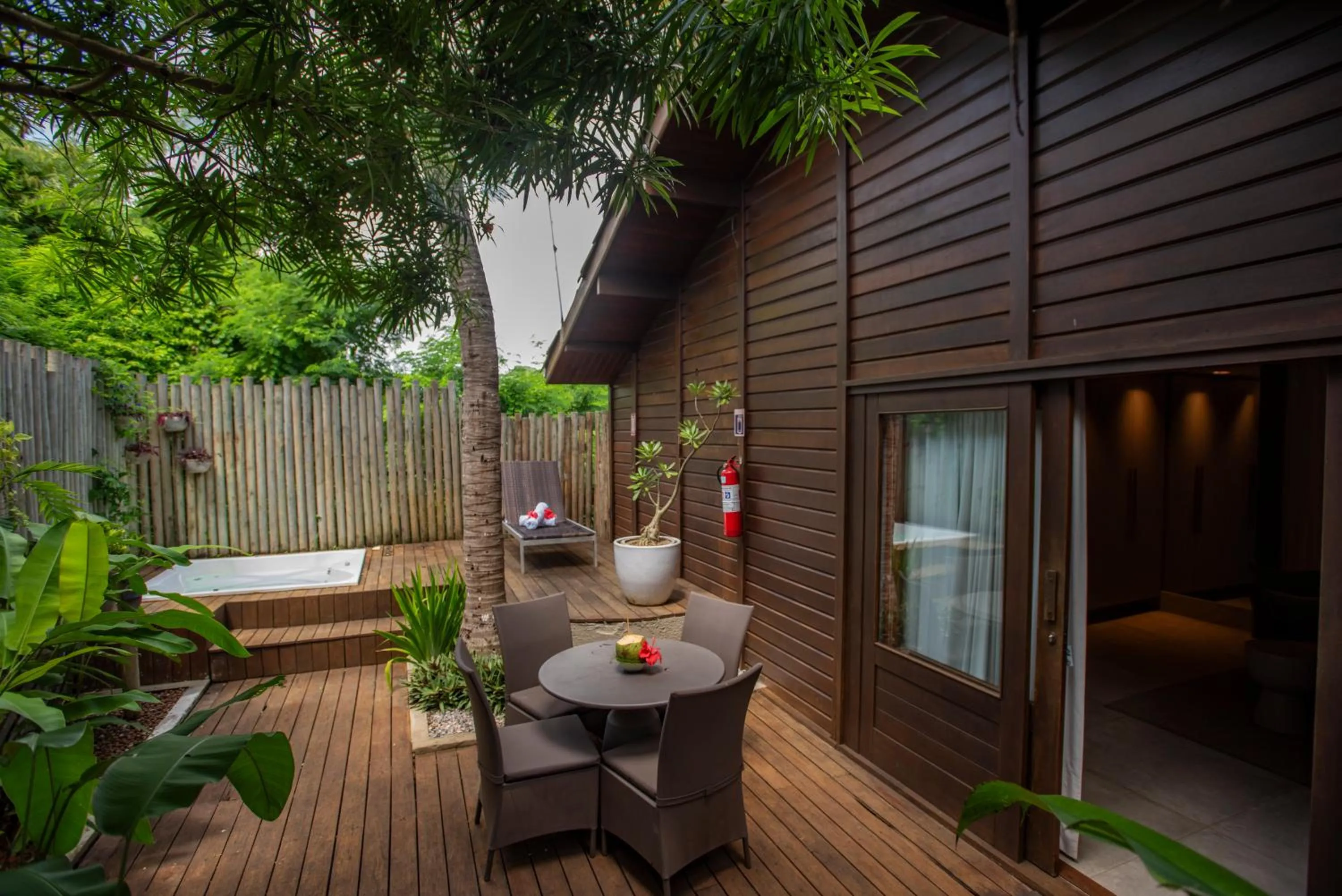 Hot Tub in Pousada Zé Maria