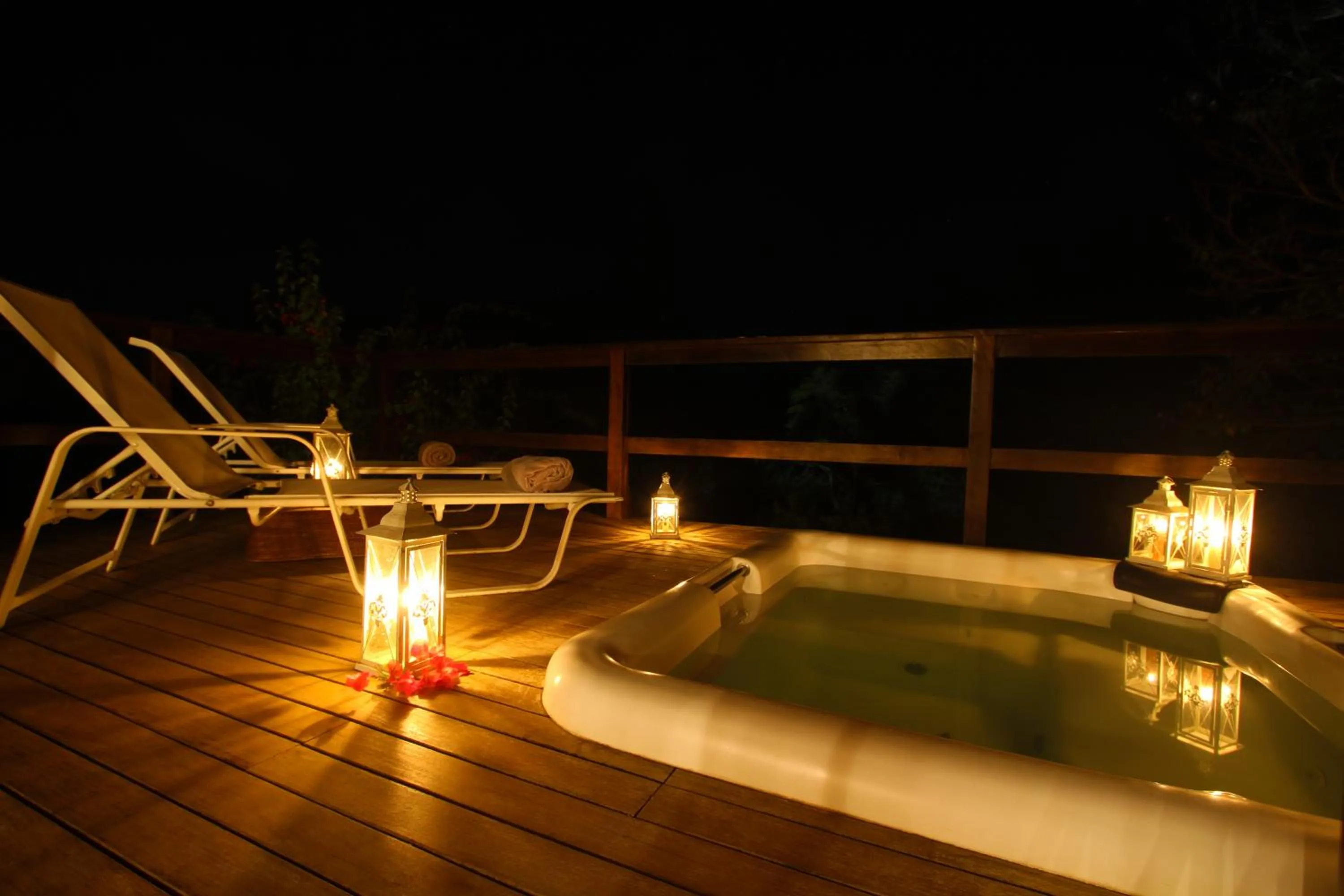 Night in Pousada Zé Maria