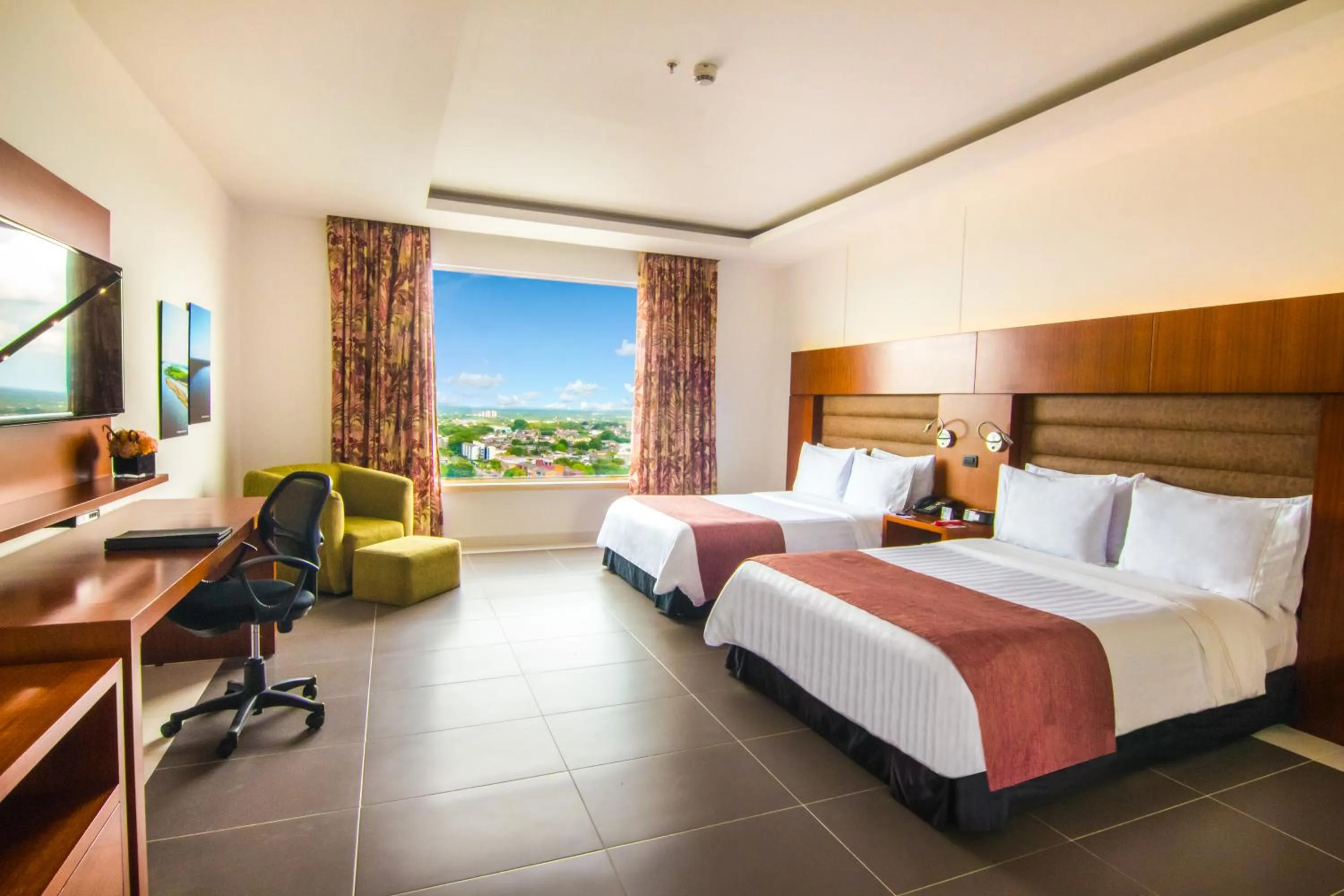 Bed in GHL Hotel Grand Villavicencio