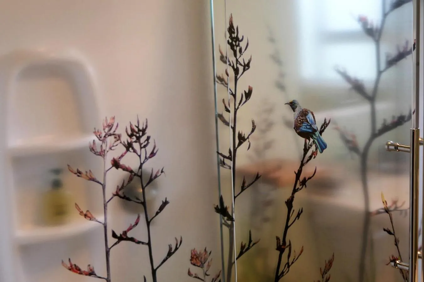 Shower in Queenstown Holiday Park Creeksyde