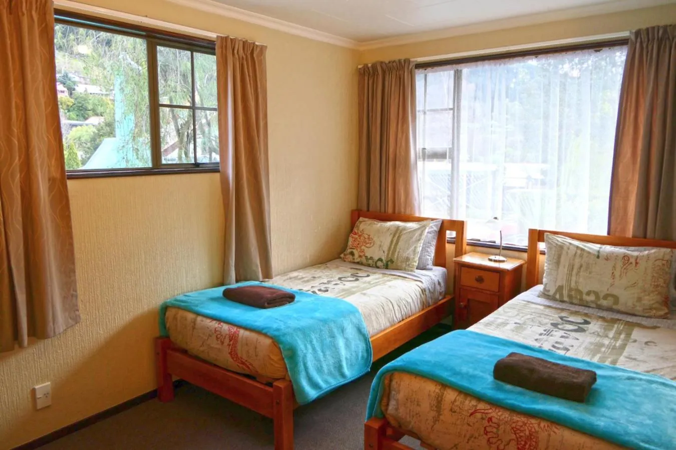 Bed in Queenstown Holiday Park Creeksyde