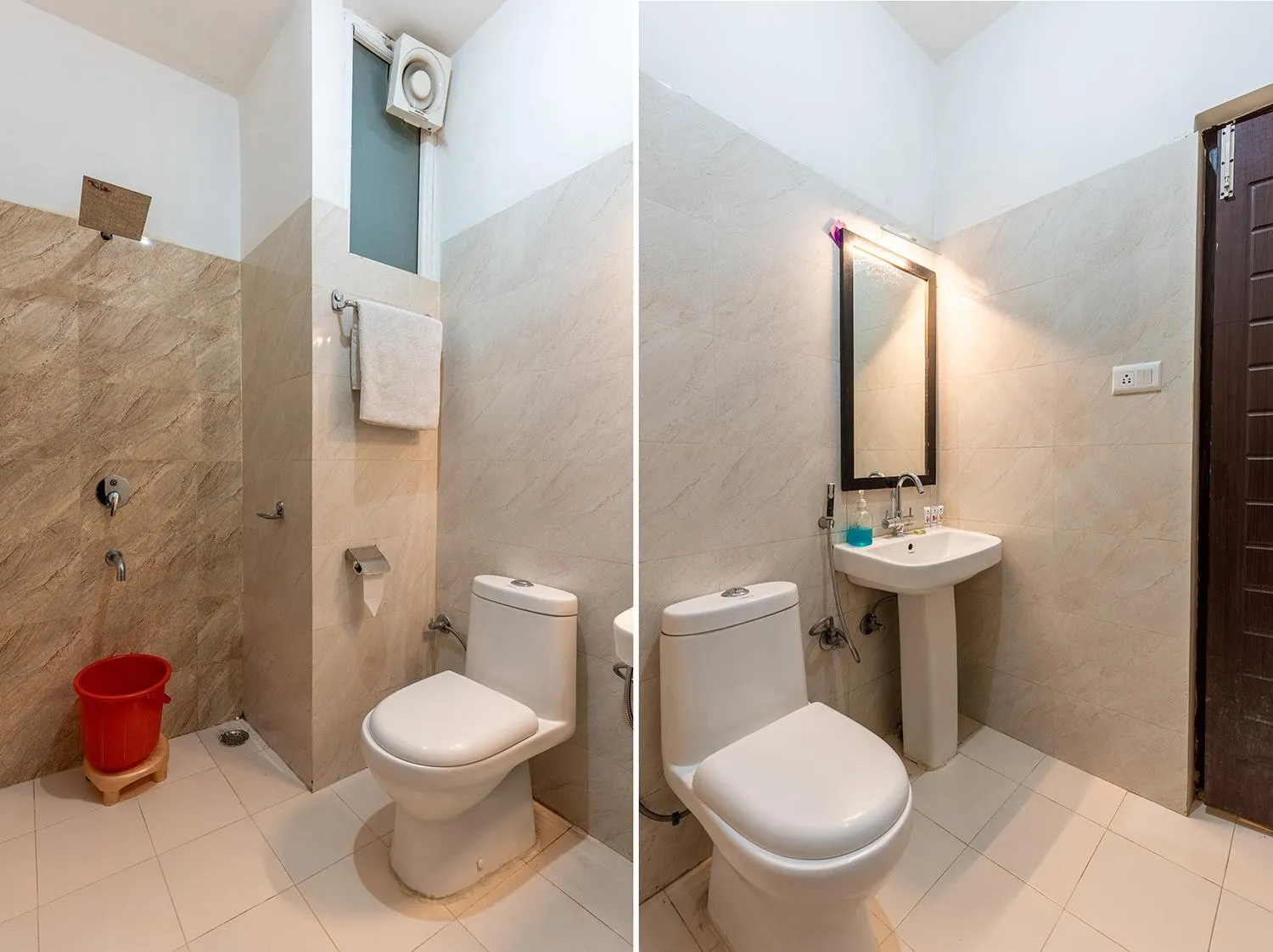 Bathroom in Hotel Vista Bhowali, Nainital - Vegetarian