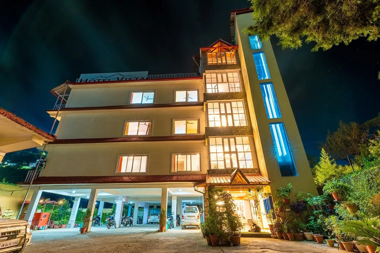 Property building in Hotel Vista Bhowali, Nainital - Vegetarian