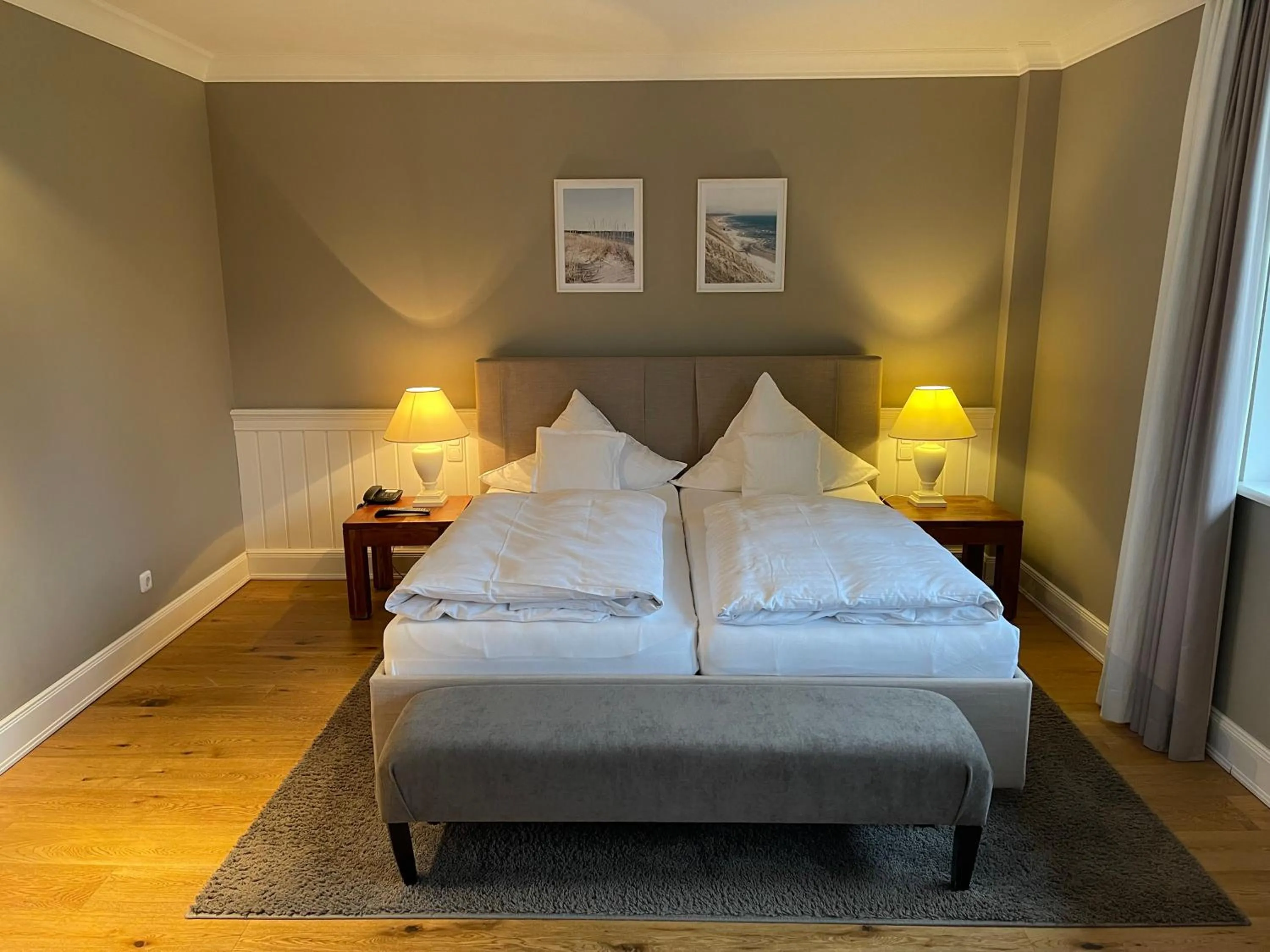 Bed in Hotel und Landhaus 'Kastanie'