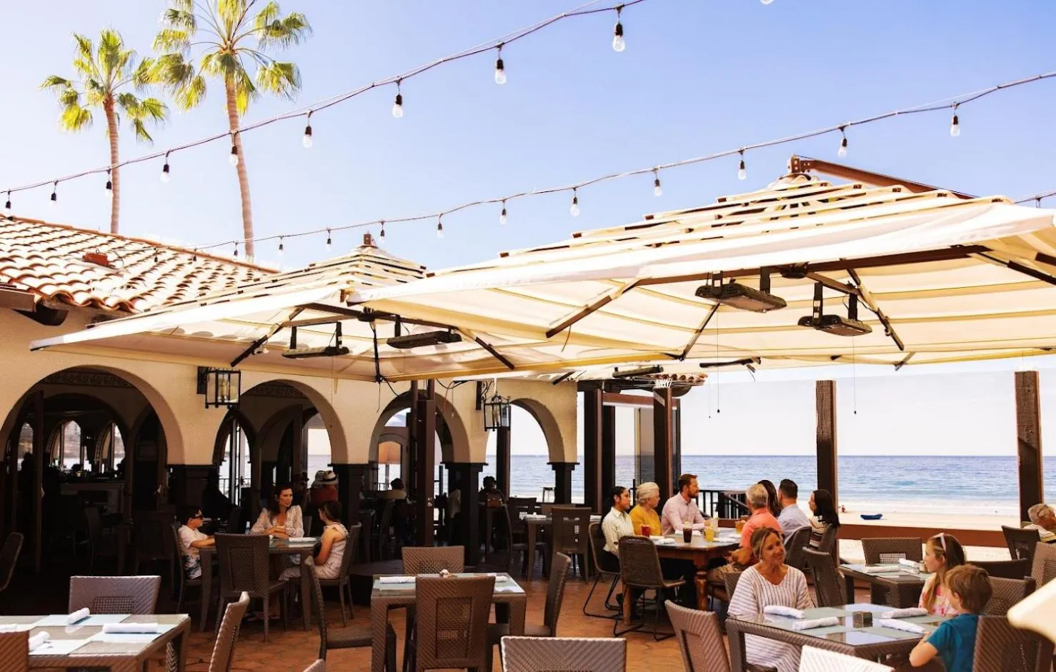 Patio in La Jolla Shores Hotel