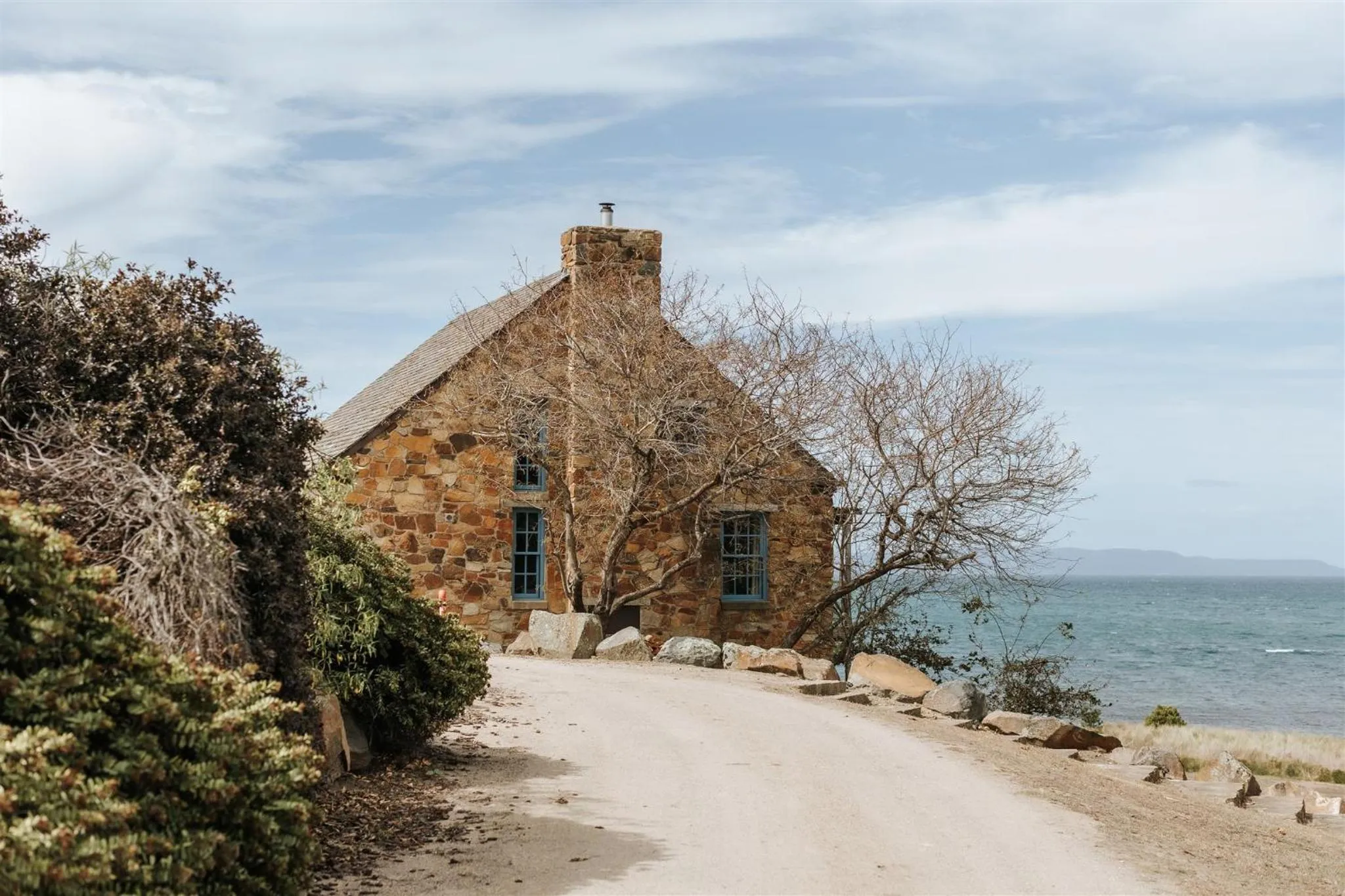 Natural landscape in Piermont Retreat