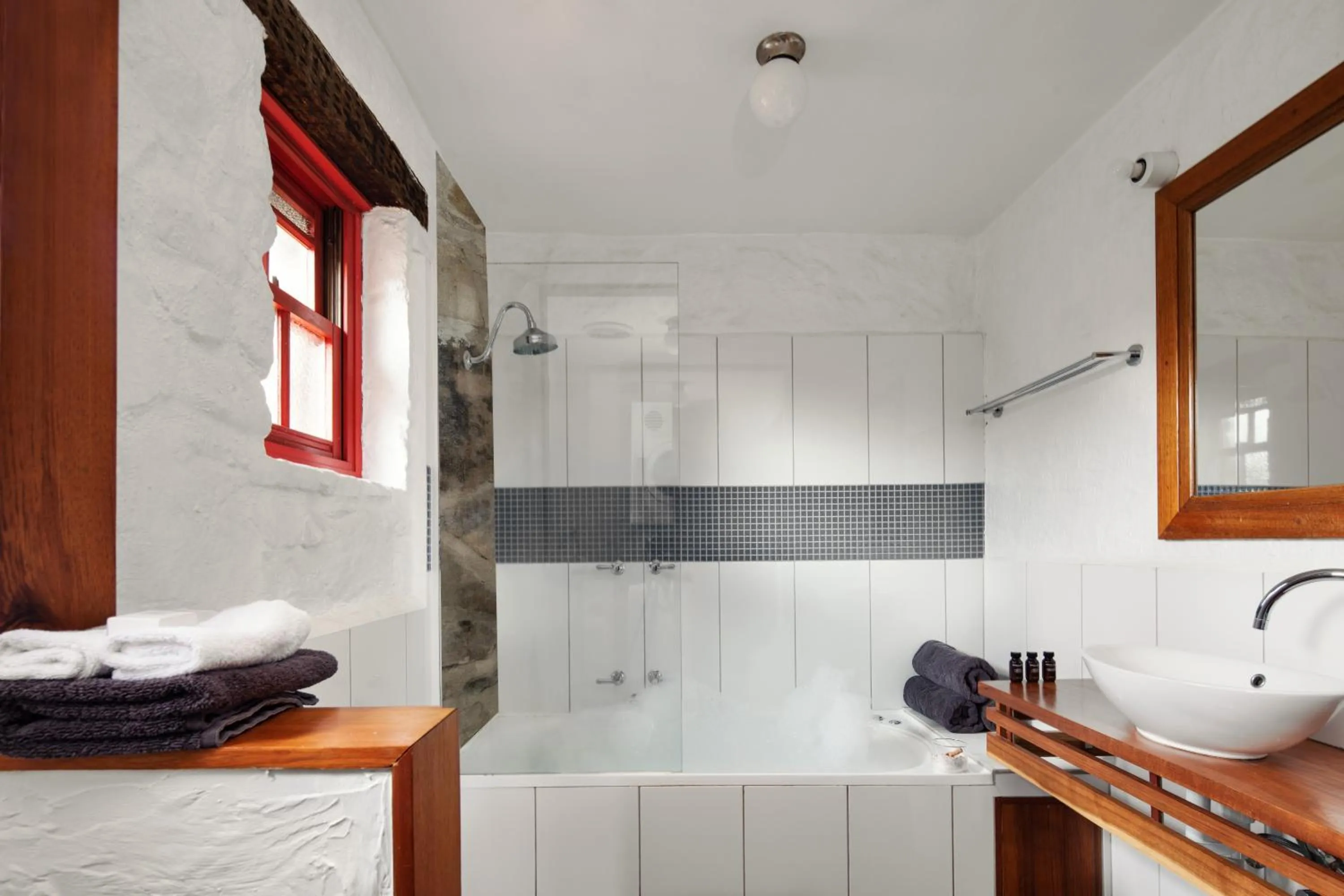 Shower in Piermont Retreat