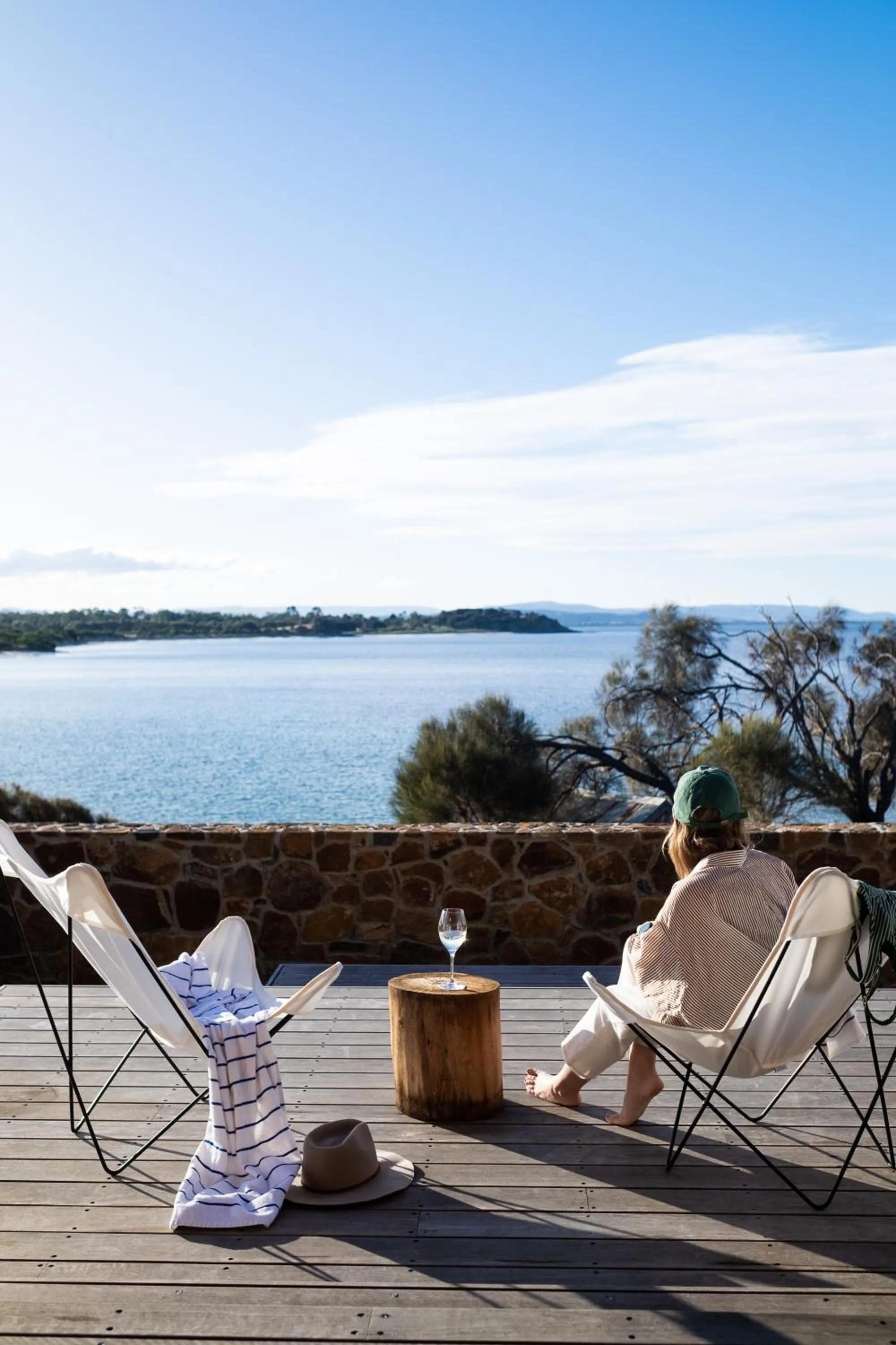 Natural landscape in Piermont Retreat