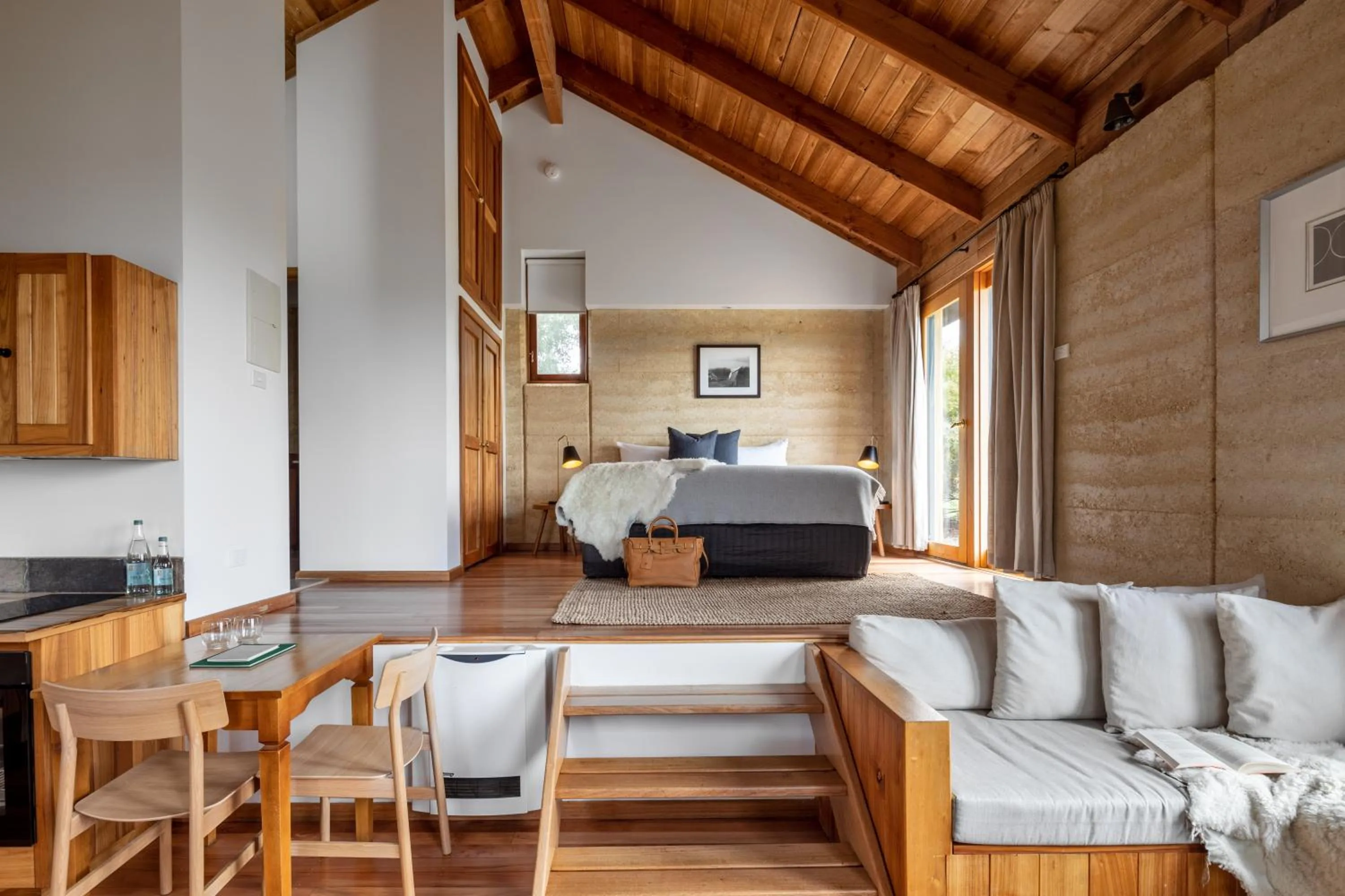 Bed in Piermont Retreat