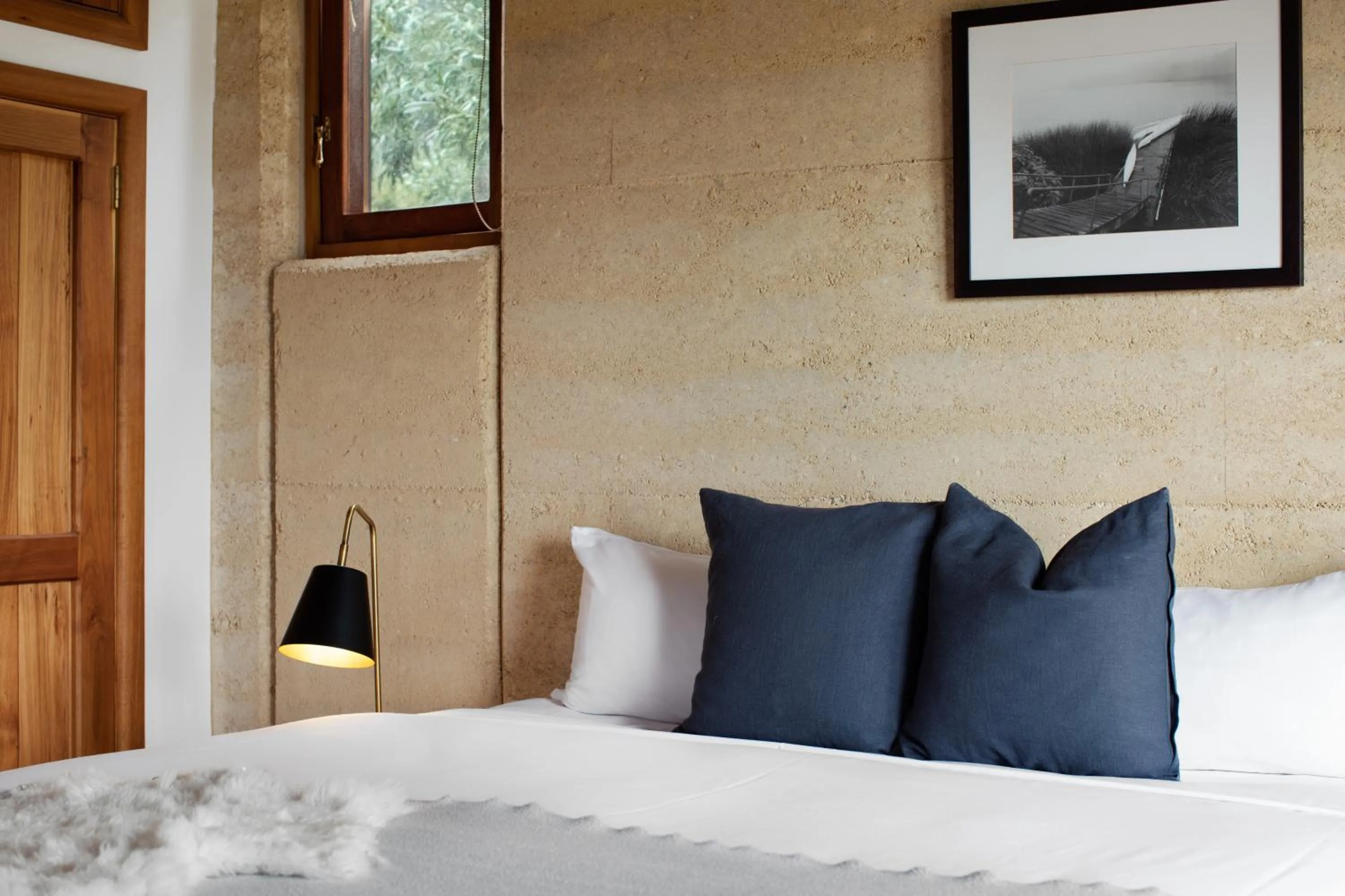 Bed in Piermont Retreat