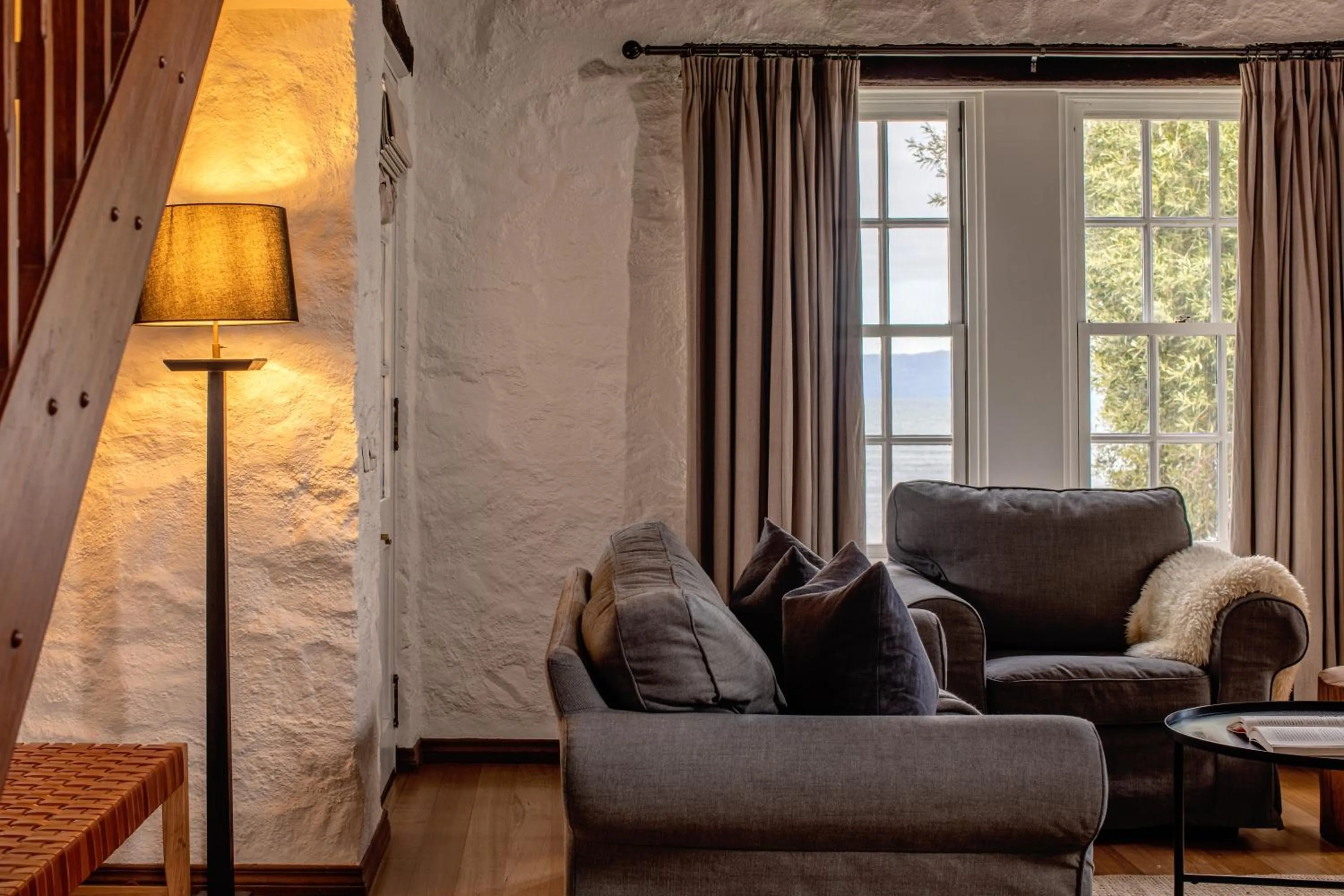 Living room in Piermont Retreat