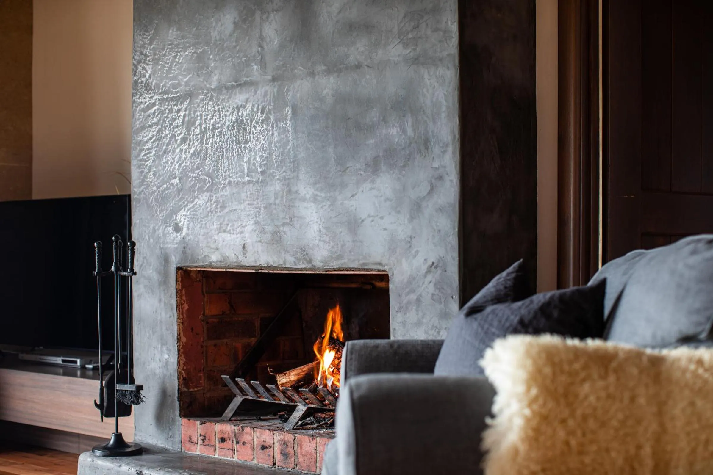 Living room in Piermont Retreat