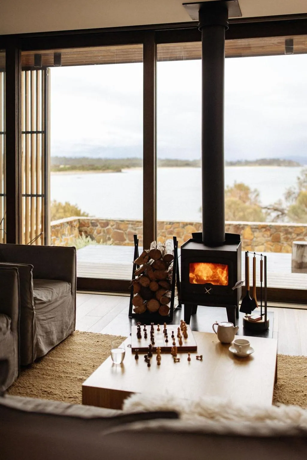 Natural landscape in Piermont Retreat