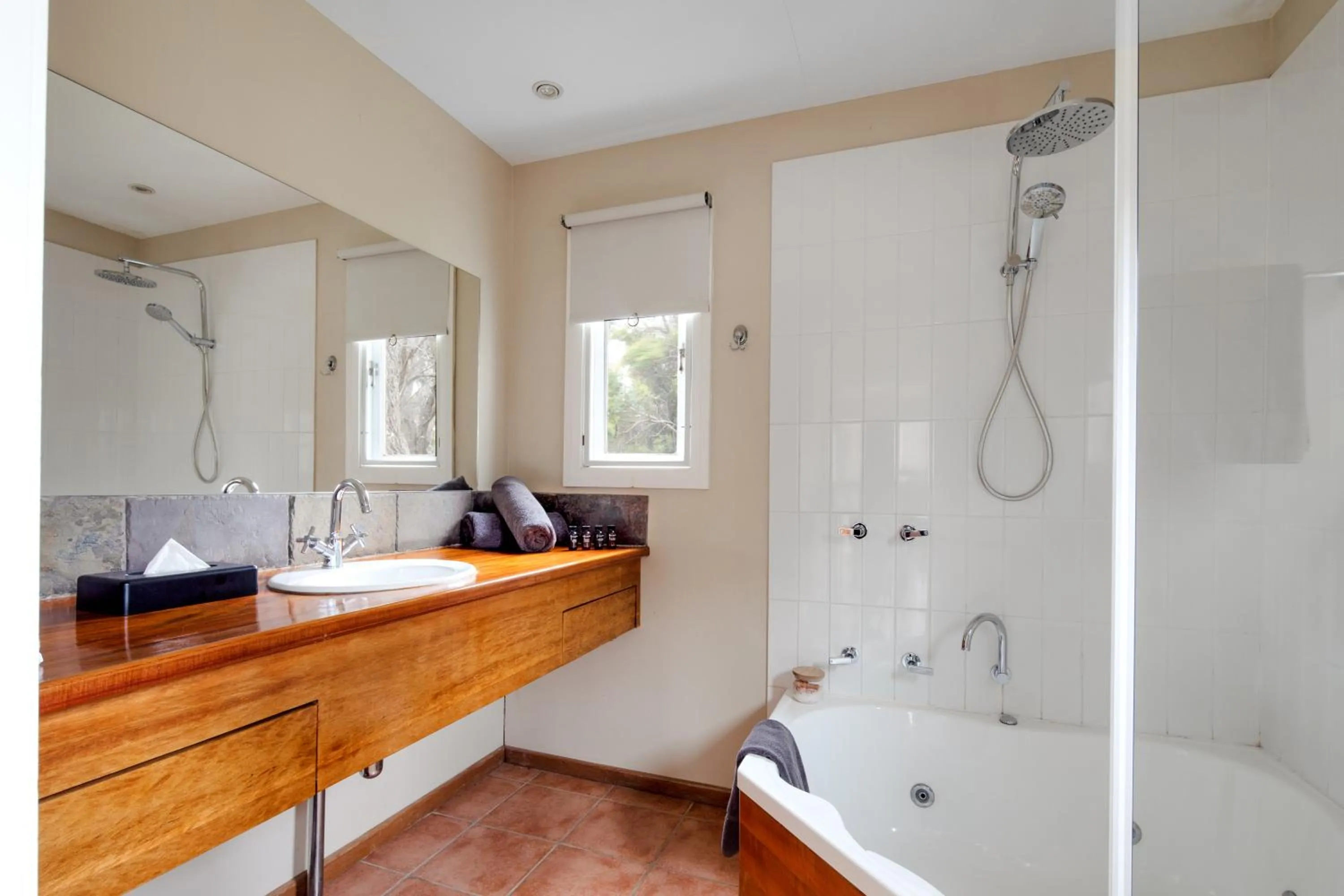 Shower in Piermont Retreat