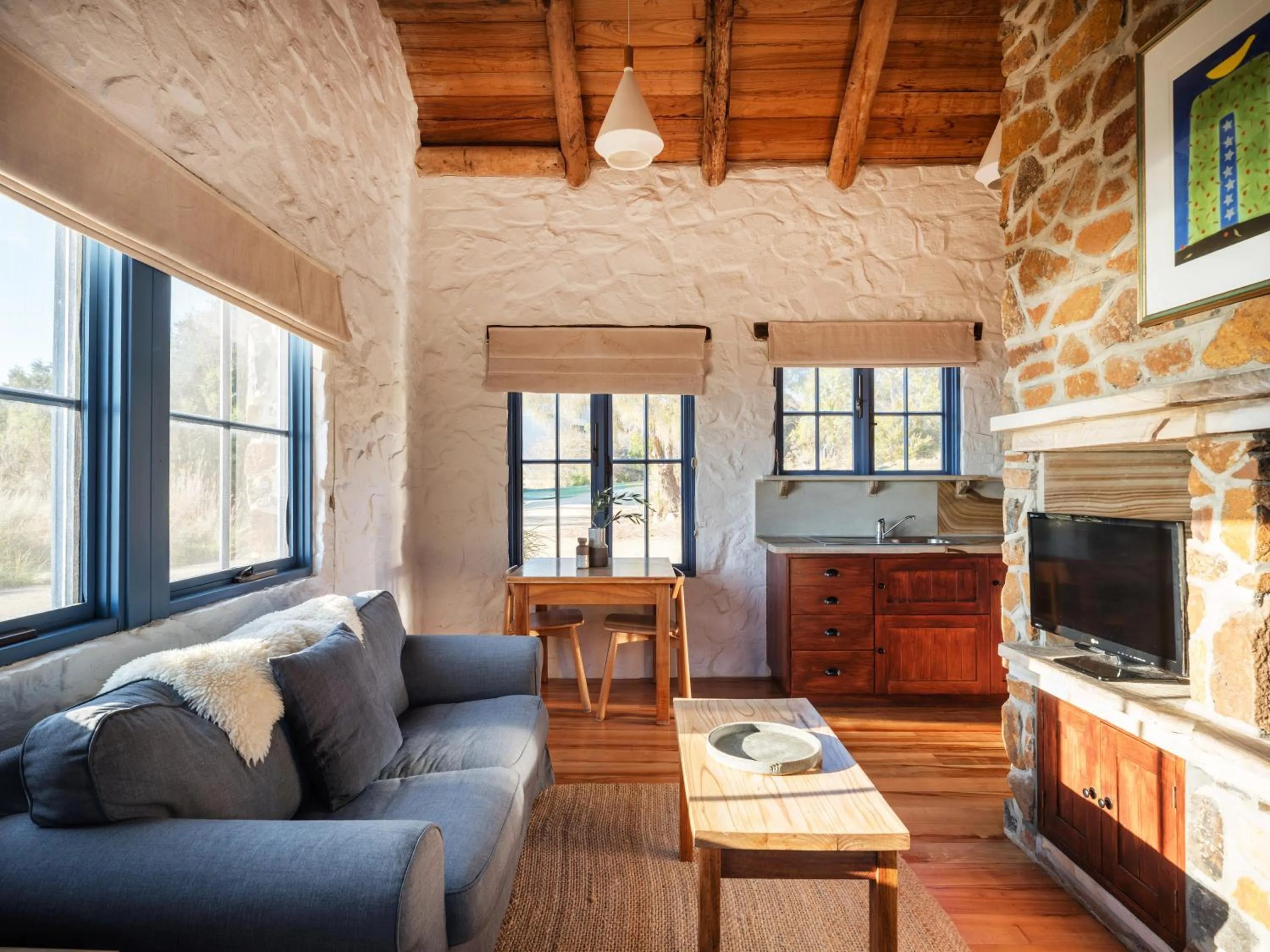 Kitchen or kitchenette in Piermont Retreat