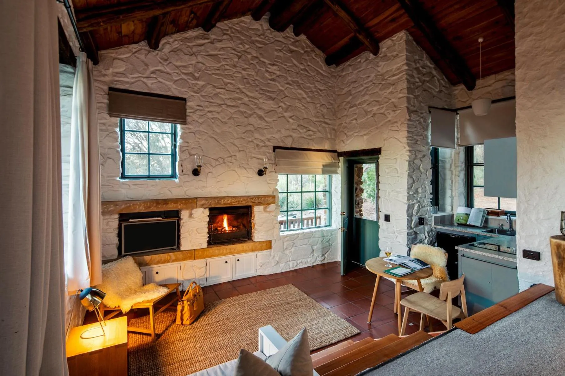 Kitchen or kitchenette in Piermont Retreat