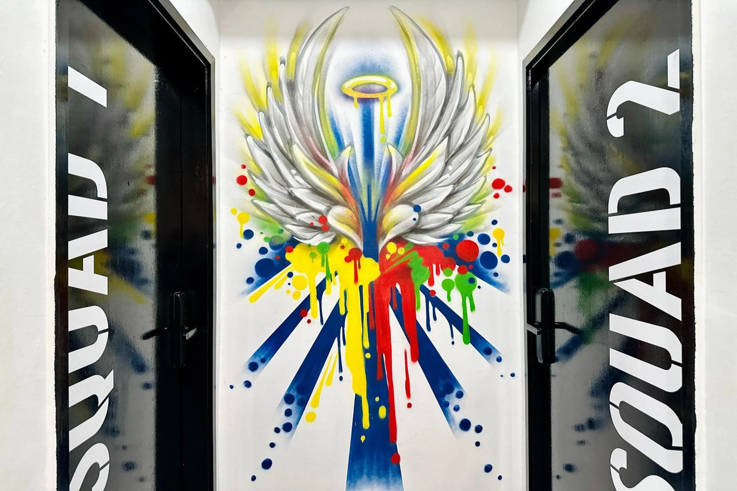 Decorative detail in Rucksack Inn Tyrwhitt Road