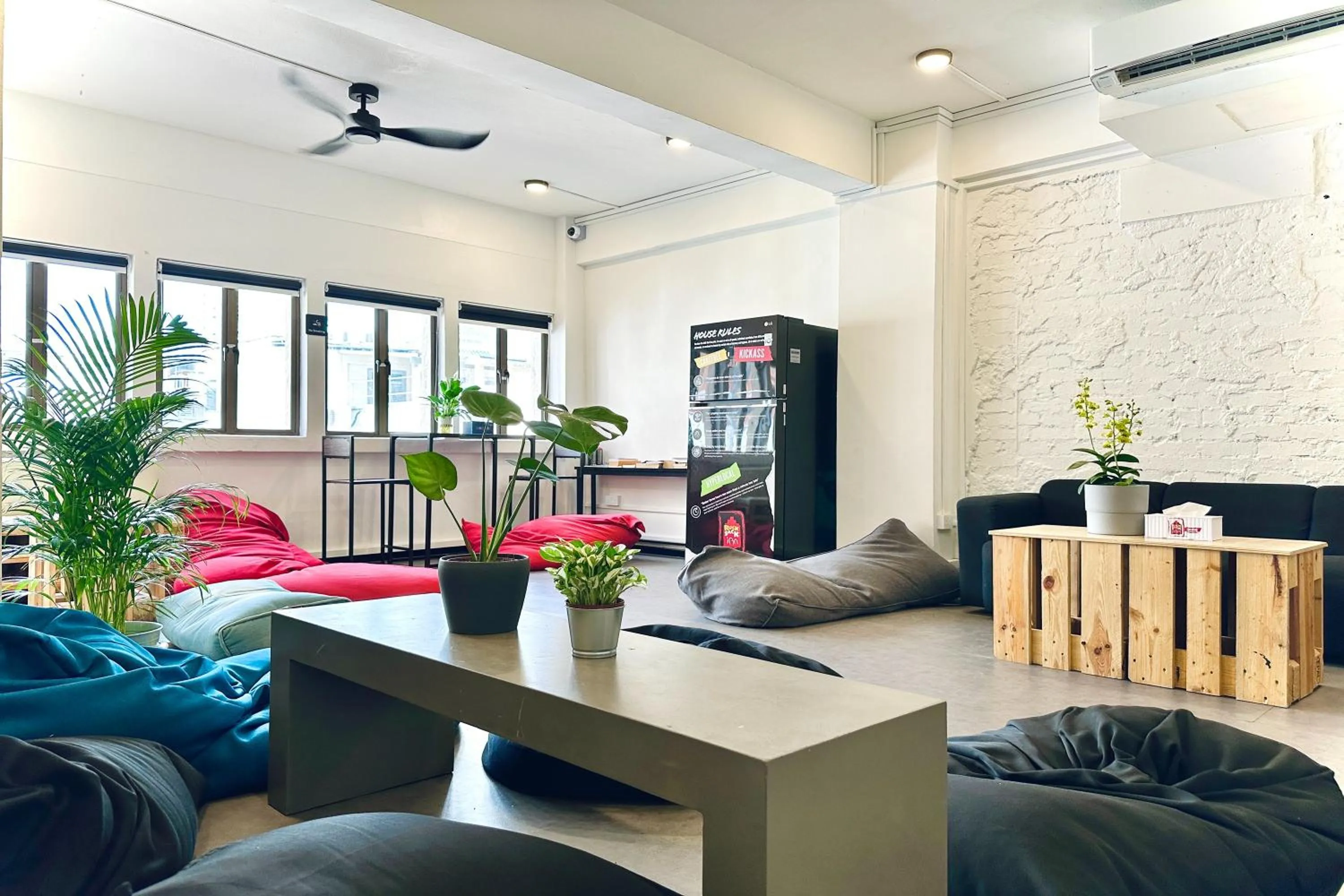 Lobby or reception in Rucksack Inn Tyrwhitt Road