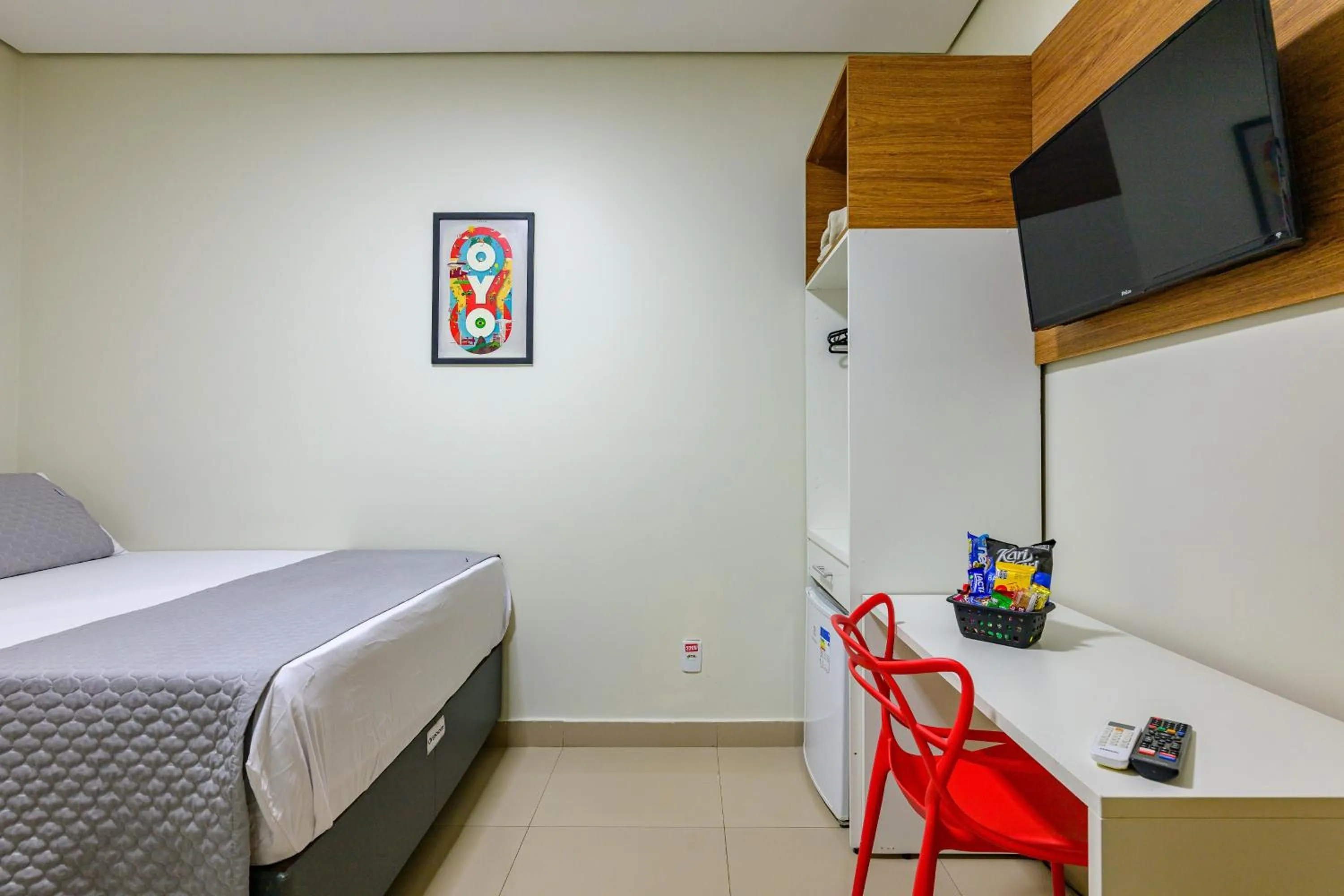 Bedroom, Bed in OYO Tropical Confort Hotel, Brasilia