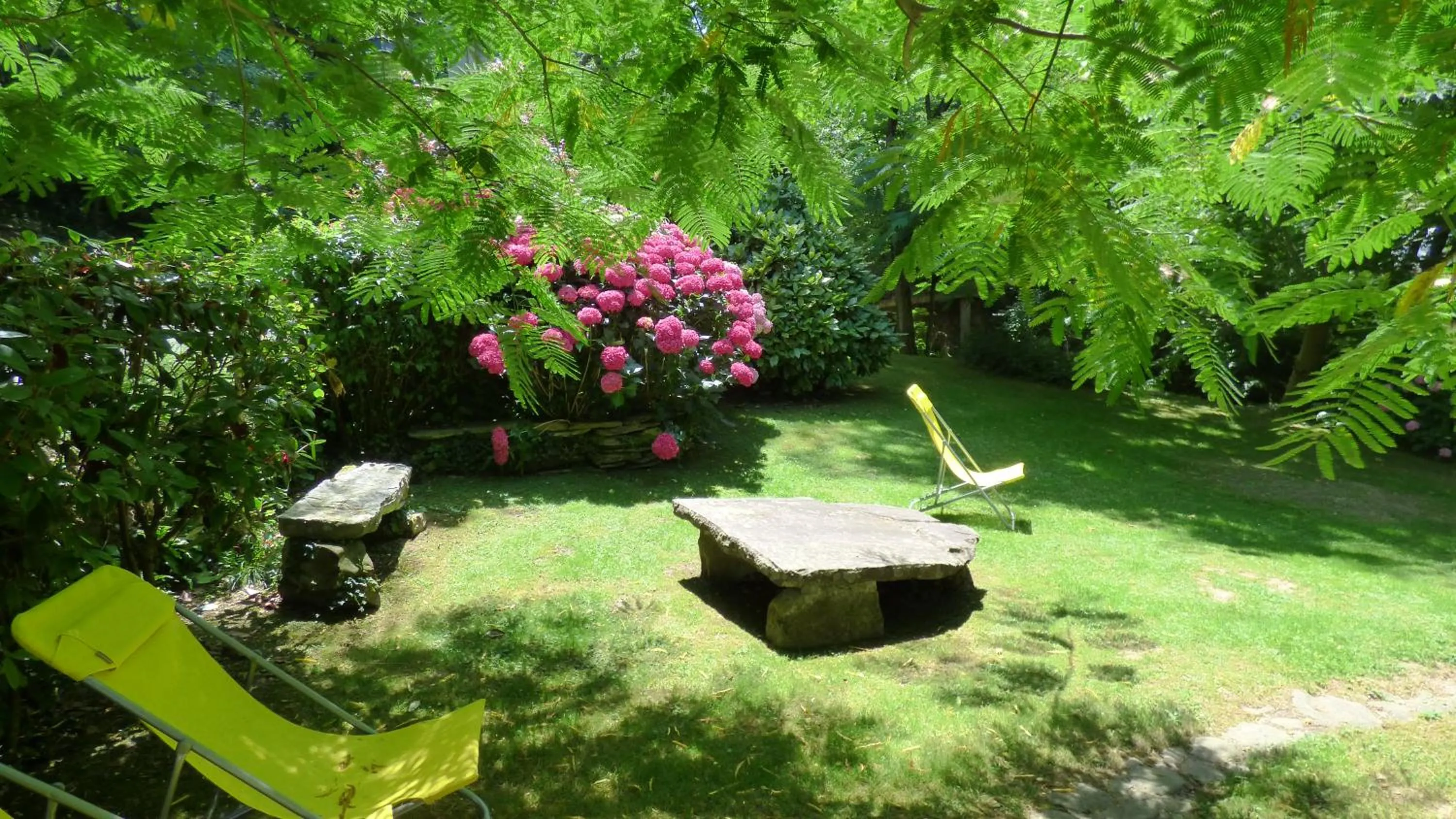 Garden view in Maison d'hôtes de charme ttakoinenborda