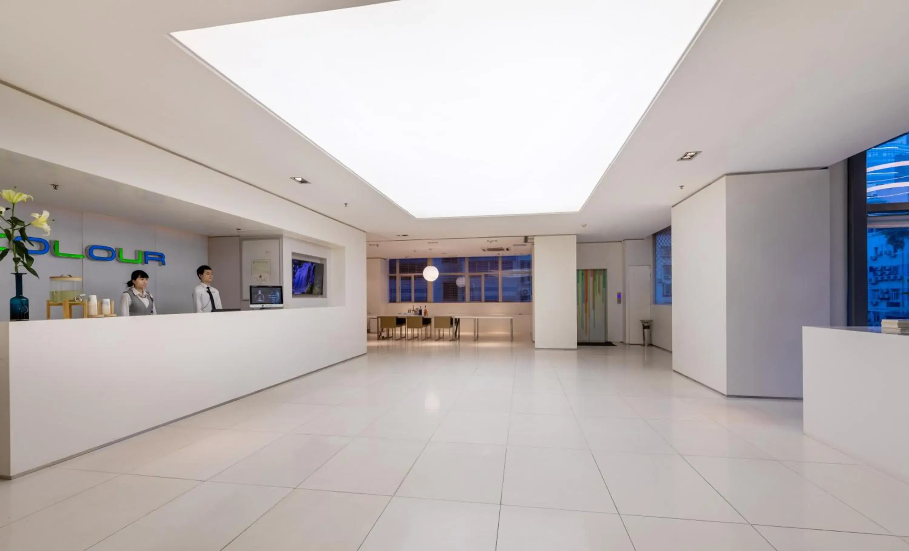 Lobby or reception in Shenzhen Dongmen Colour Hotel Lobby or reception in Shenzhen Dongmen Colour Hotel